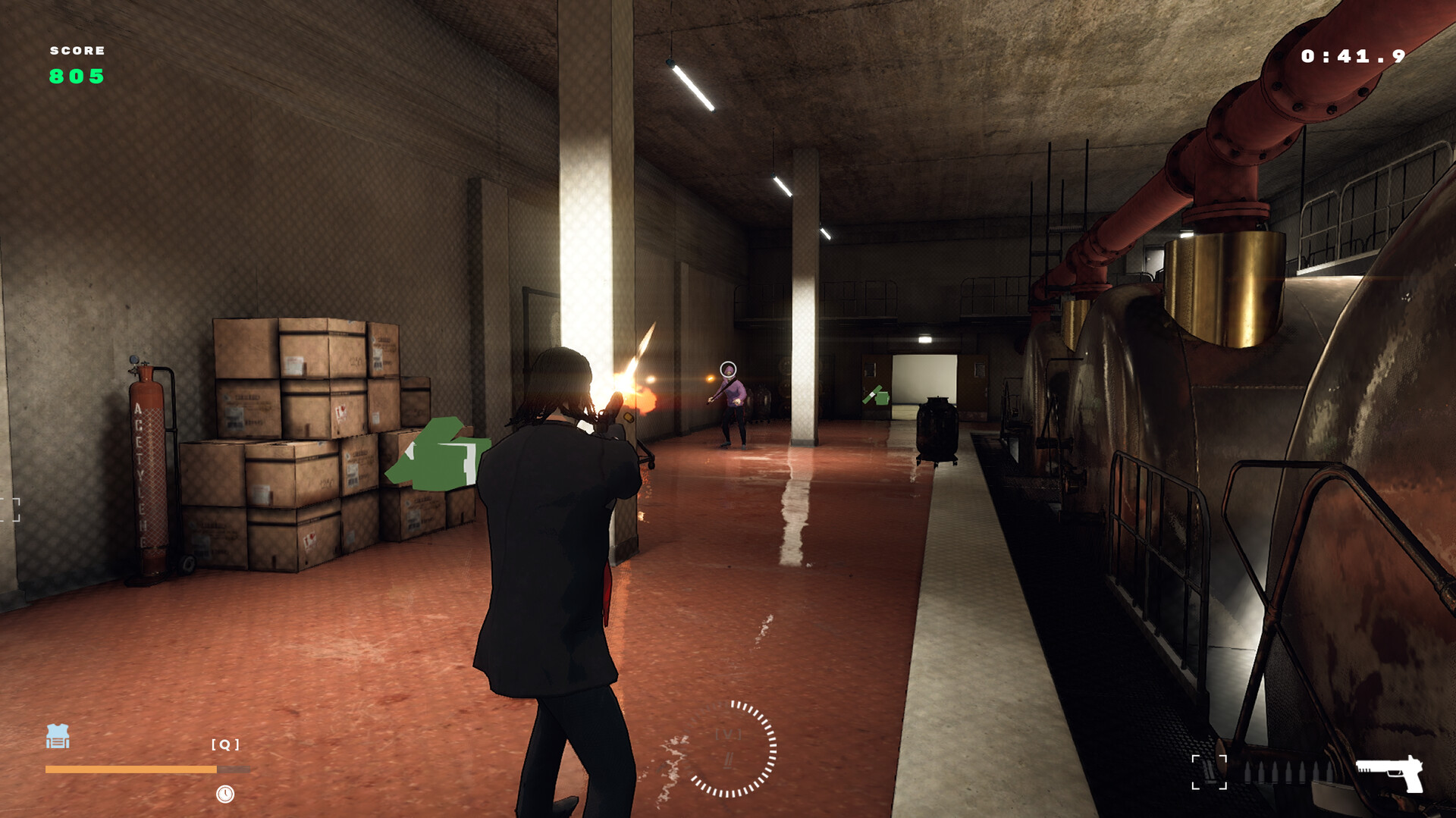 『Suit for Hire』正式版がリリース。『ジョン・ウィック』風の動きで敵を一網打尽にするアクションシューターゲーム_001
