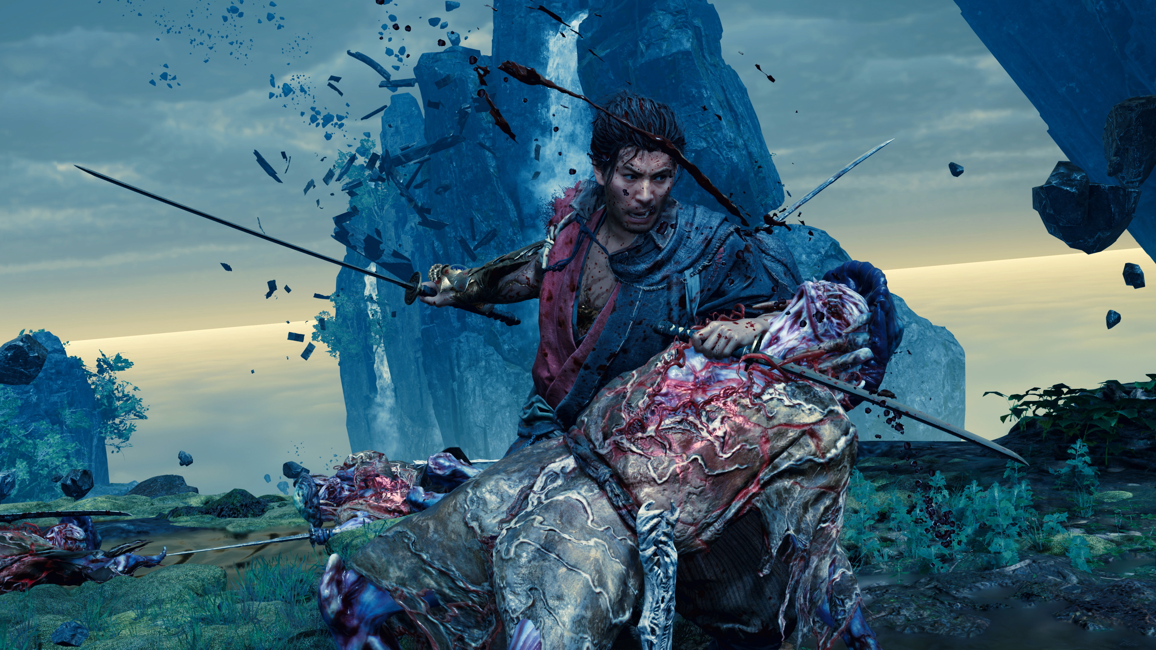 『鬼武者』シリーズ最新作『鬼武者 Way of the Sword』の新映像が公開。主人公「宮本武蔵」の戦闘シーンや謎の女性も_007