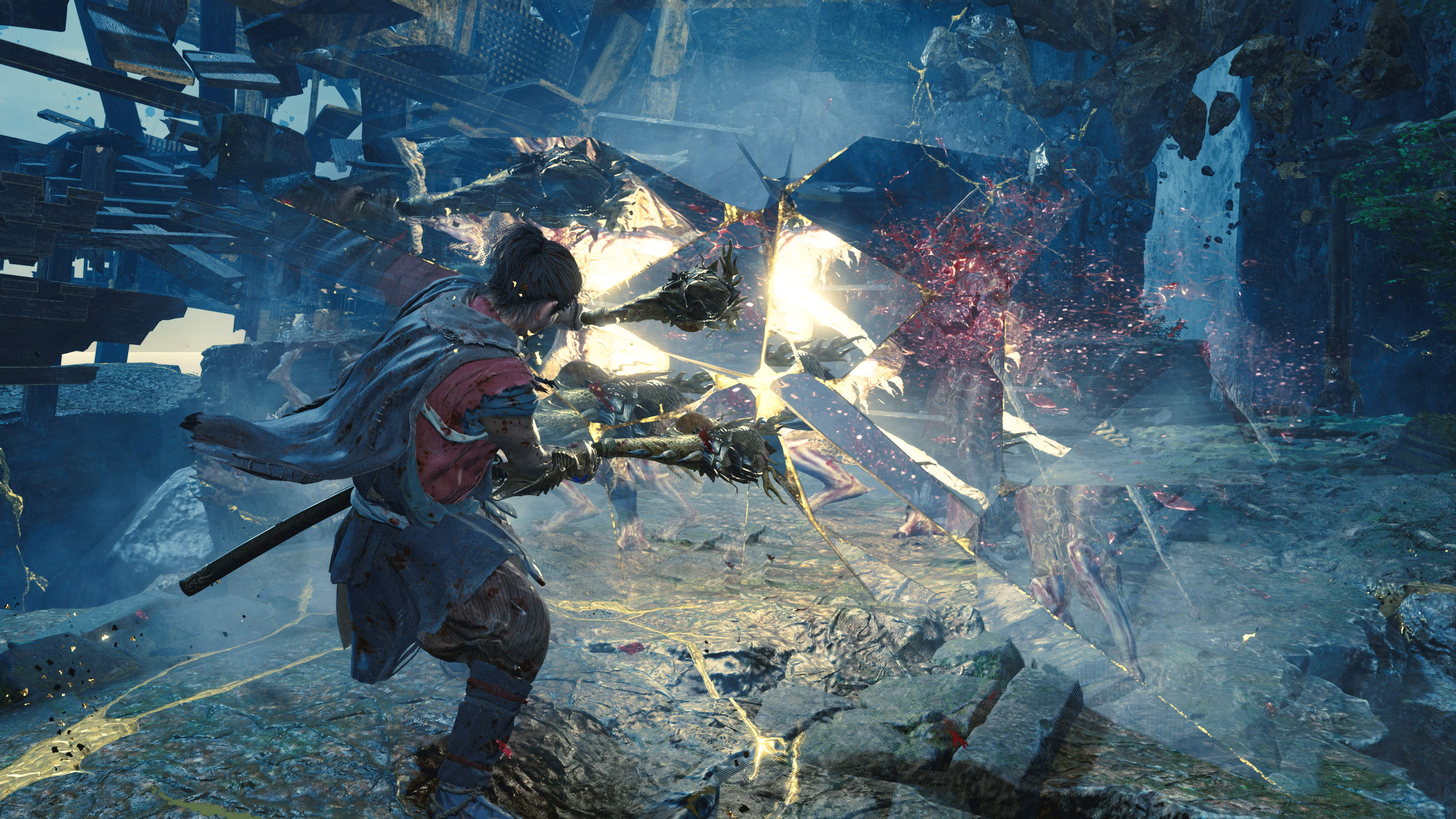 『鬼武者』シリーズ最新作『鬼武者 Way of the Sword』の新映像が公開。主人公「宮本武蔵」の戦闘シーンや謎の女性も_008
