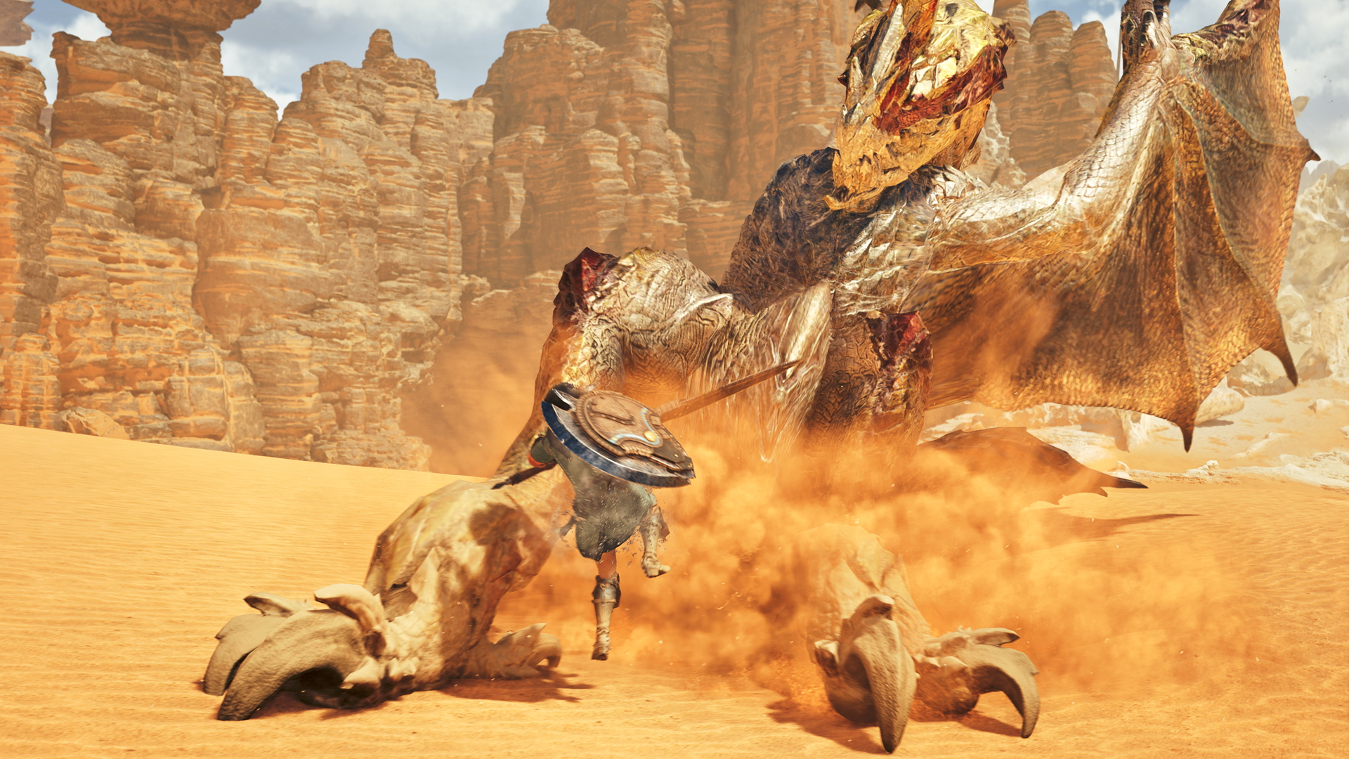 『モンハンワイルズ』ラギアクルスの戦闘場面やセルレギオスの登場シーン公開。第2弾アップデートは6月30日に配信決定_020