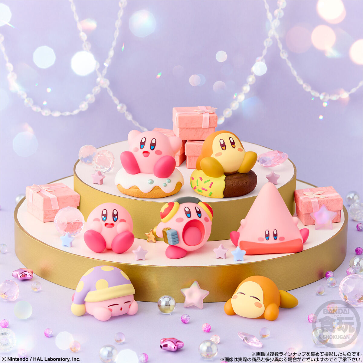 『星のカービィ』のかわいい食玩が本日発売。寝ているカービィやワドルディなど全8種ラインナップ
_001