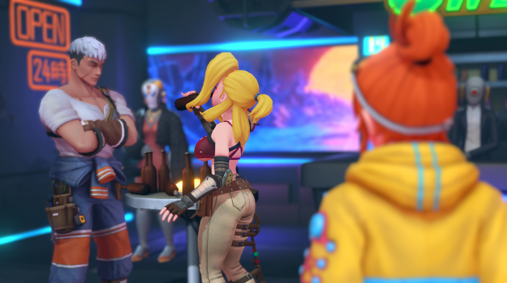 “砂の惑星”を舞台にメカで戦うSFディストピアRPG『STARBITES』が10月16日に発売決定。メカと少女と渋いおじさん_003