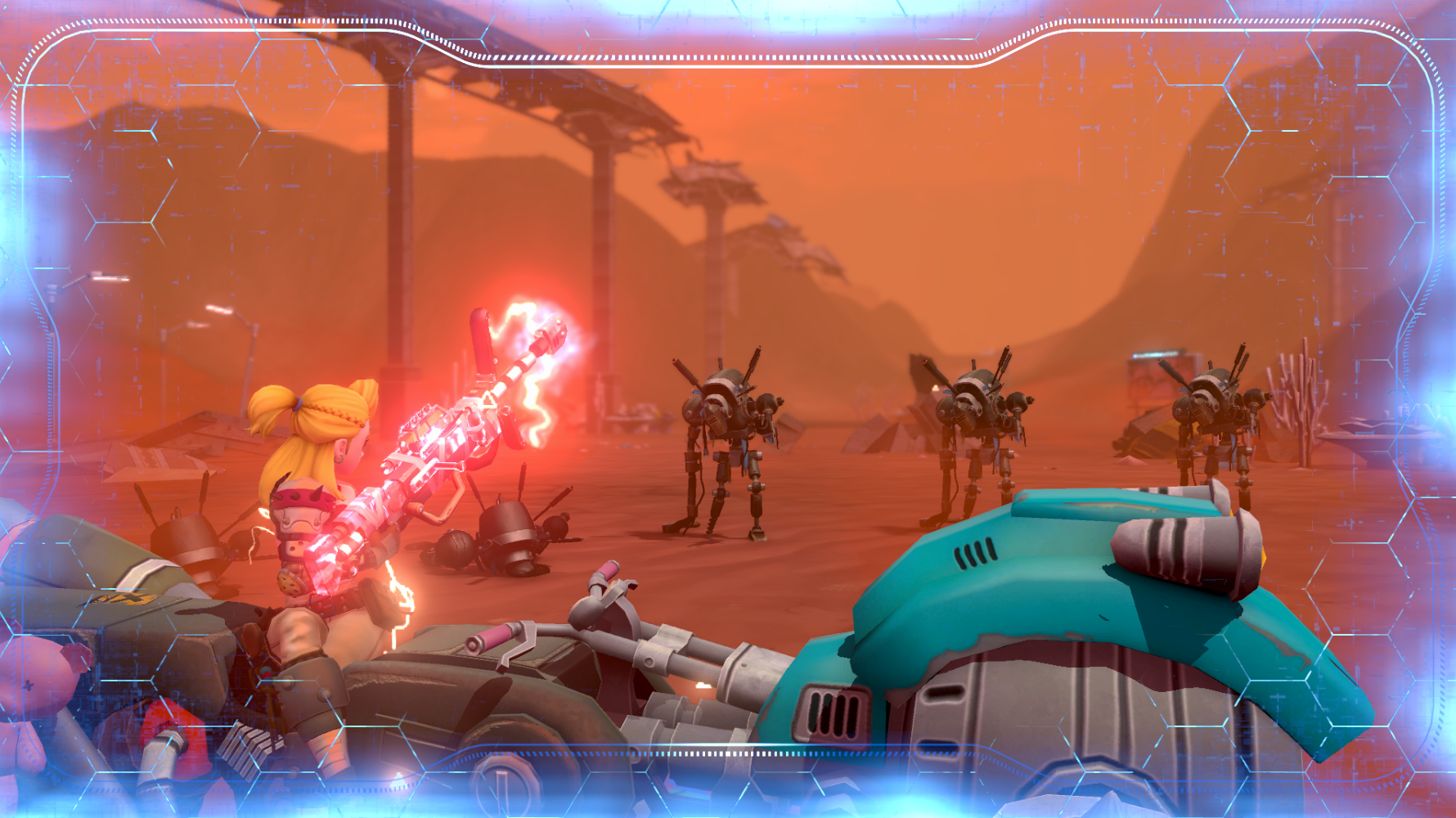 “砂の惑星”を舞台にメカで戦うSFディストピアRPG『STARBITES』が10月16日に発売決定。メカと少女と渋いおじさん_013