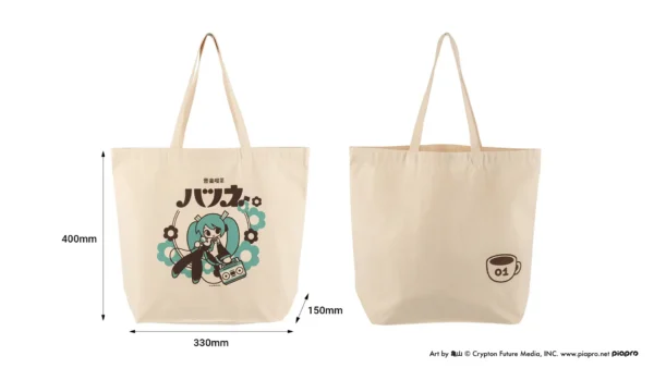 「初音ミク」のレトロな世界観の描き下ろしイラストを使用した新作アパレル&雑貨が登場_006