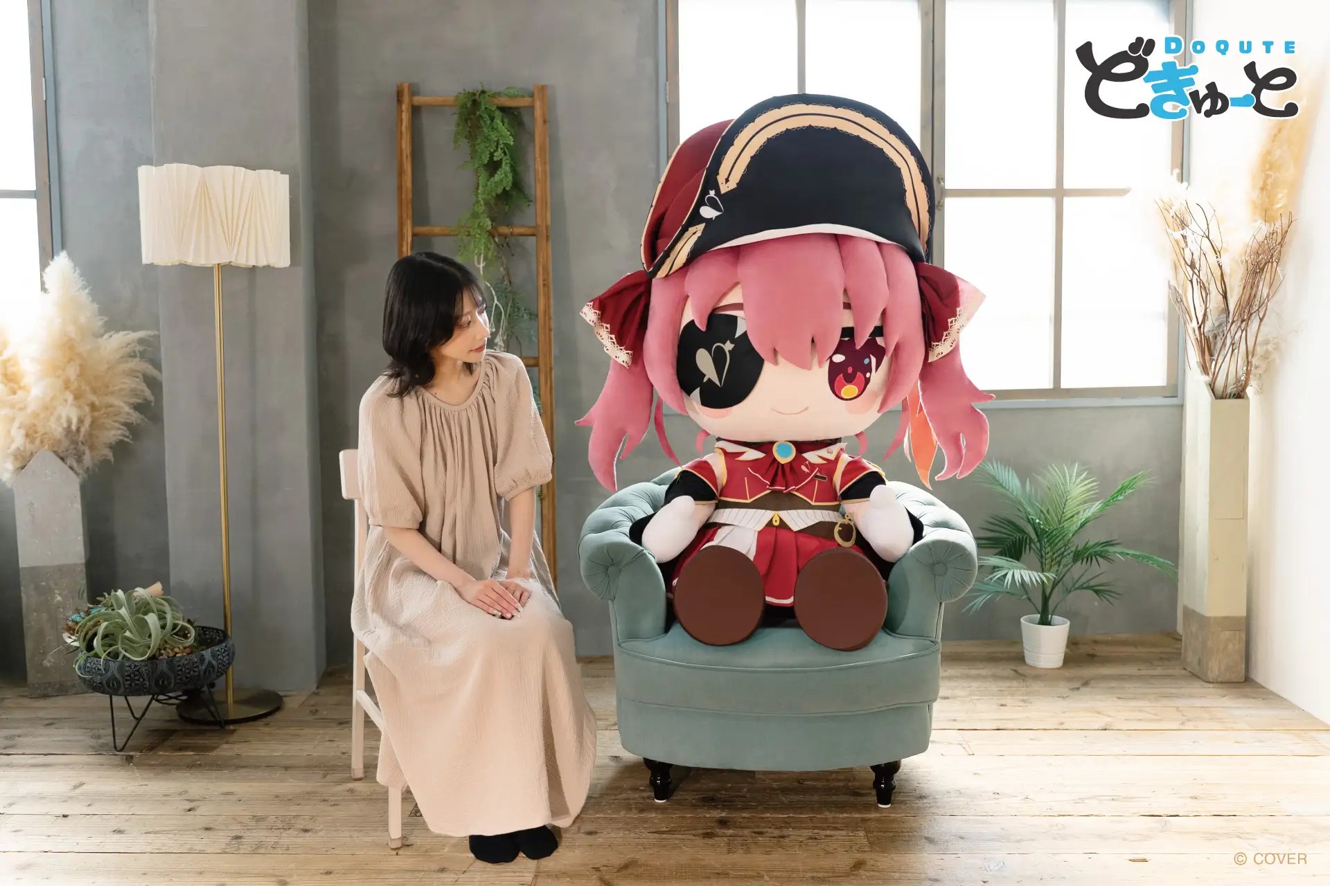 ホロライブプロダクション3期生が超特大ぬいぐるみ「どきゅーと」になって登場_023