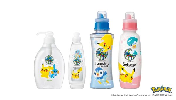 水ポケモンとピカチュウがデザインされた洗剤がヤシノミ洗剤から7月25日より発売決定_005