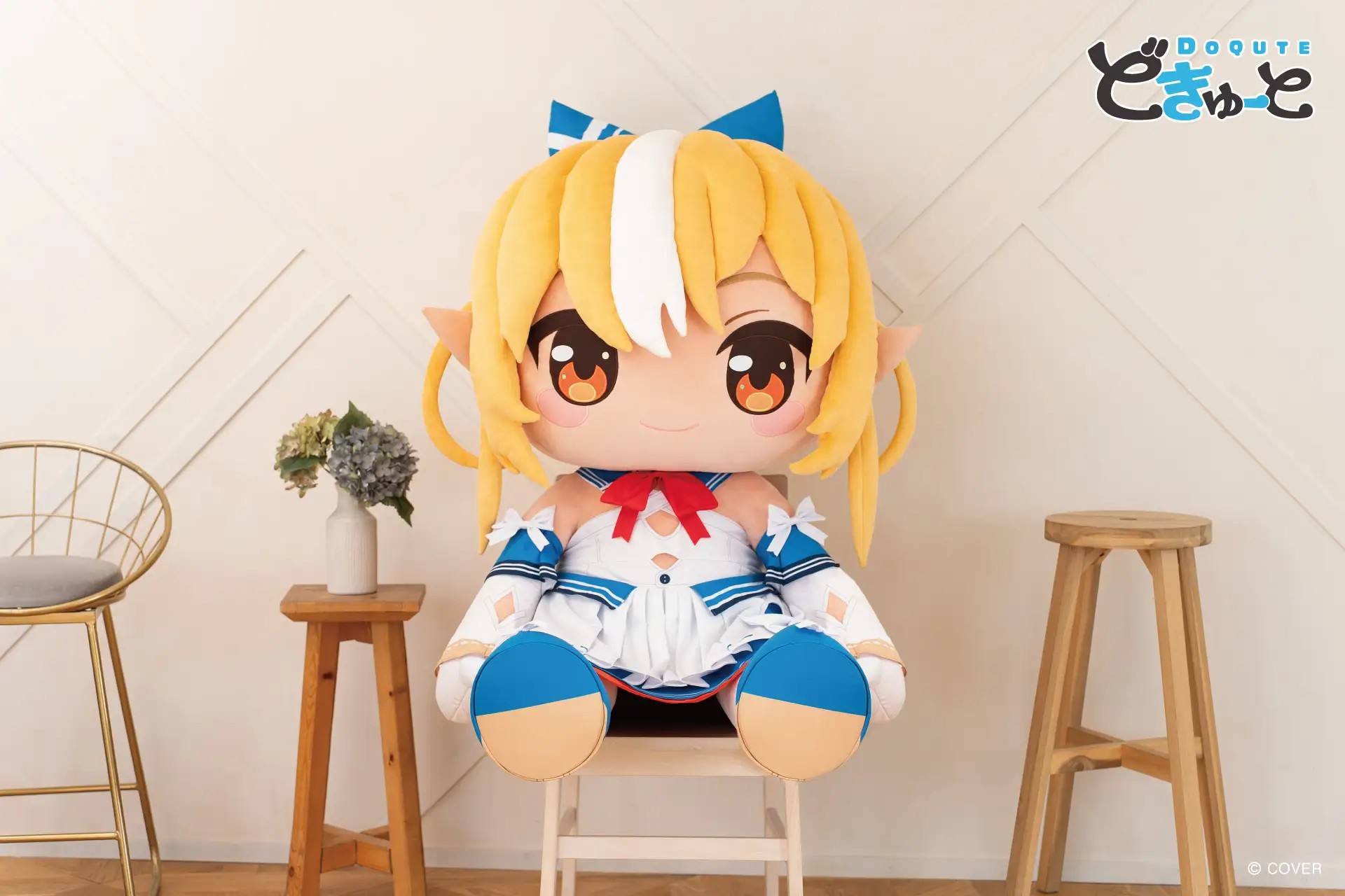 ホロライブプロダクション3期生が超特大ぬいぐるみ「どきゅーと」になって登場_002