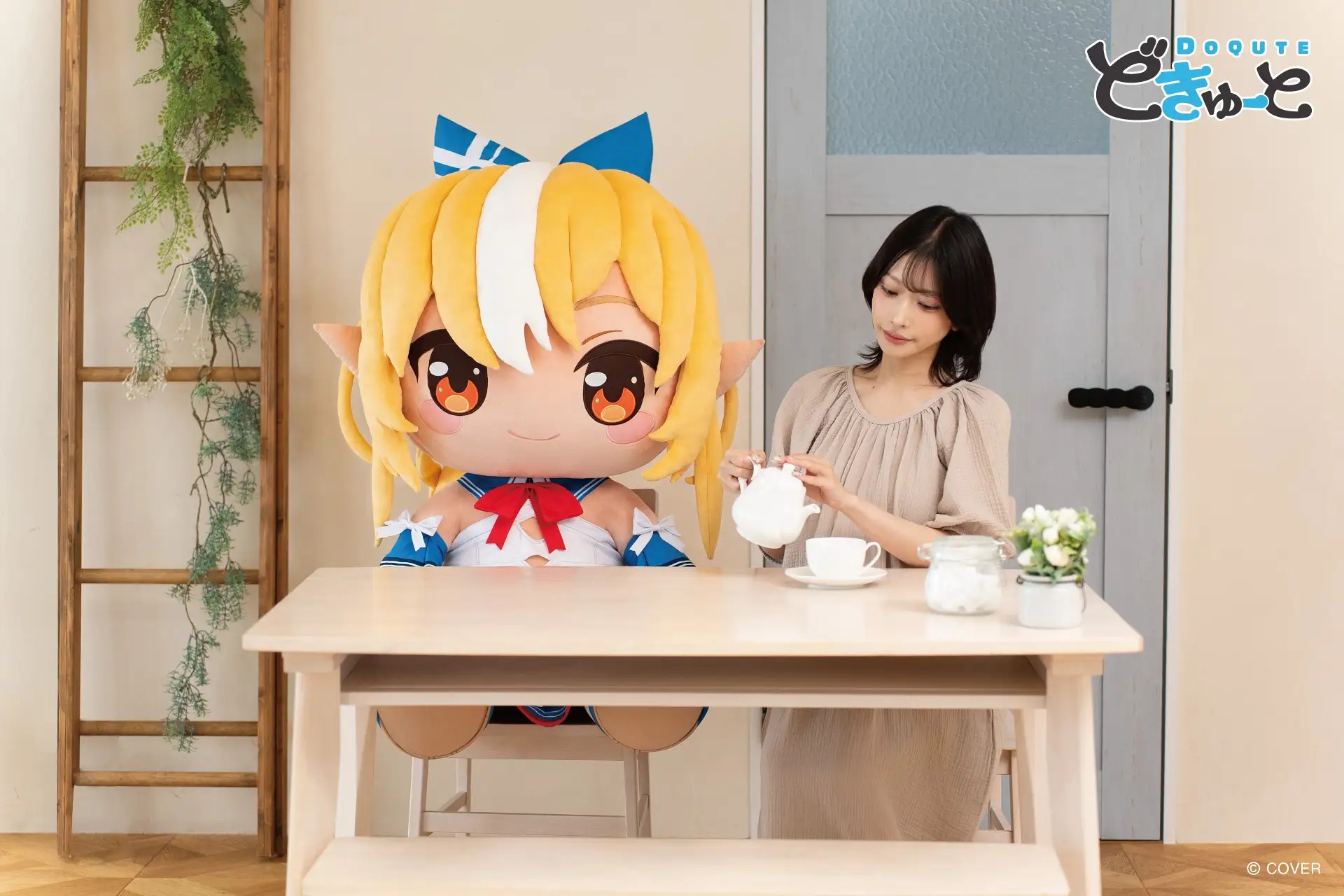 ホロライブプロダクション3期生が超特大ぬいぐるみ「どきゅーと」になって登場_013