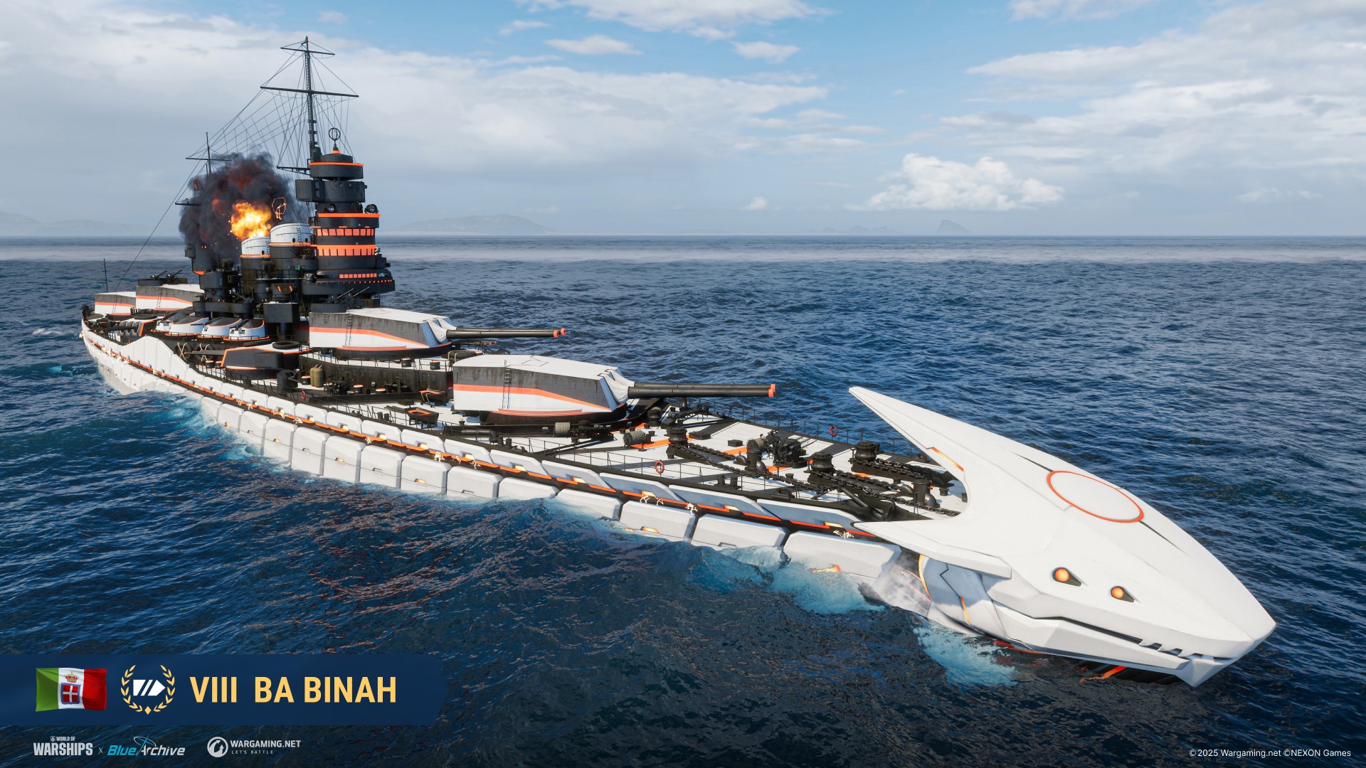 『World of Warships』と『ブルーアーカイブ』のコラボ第2弾が開催_002