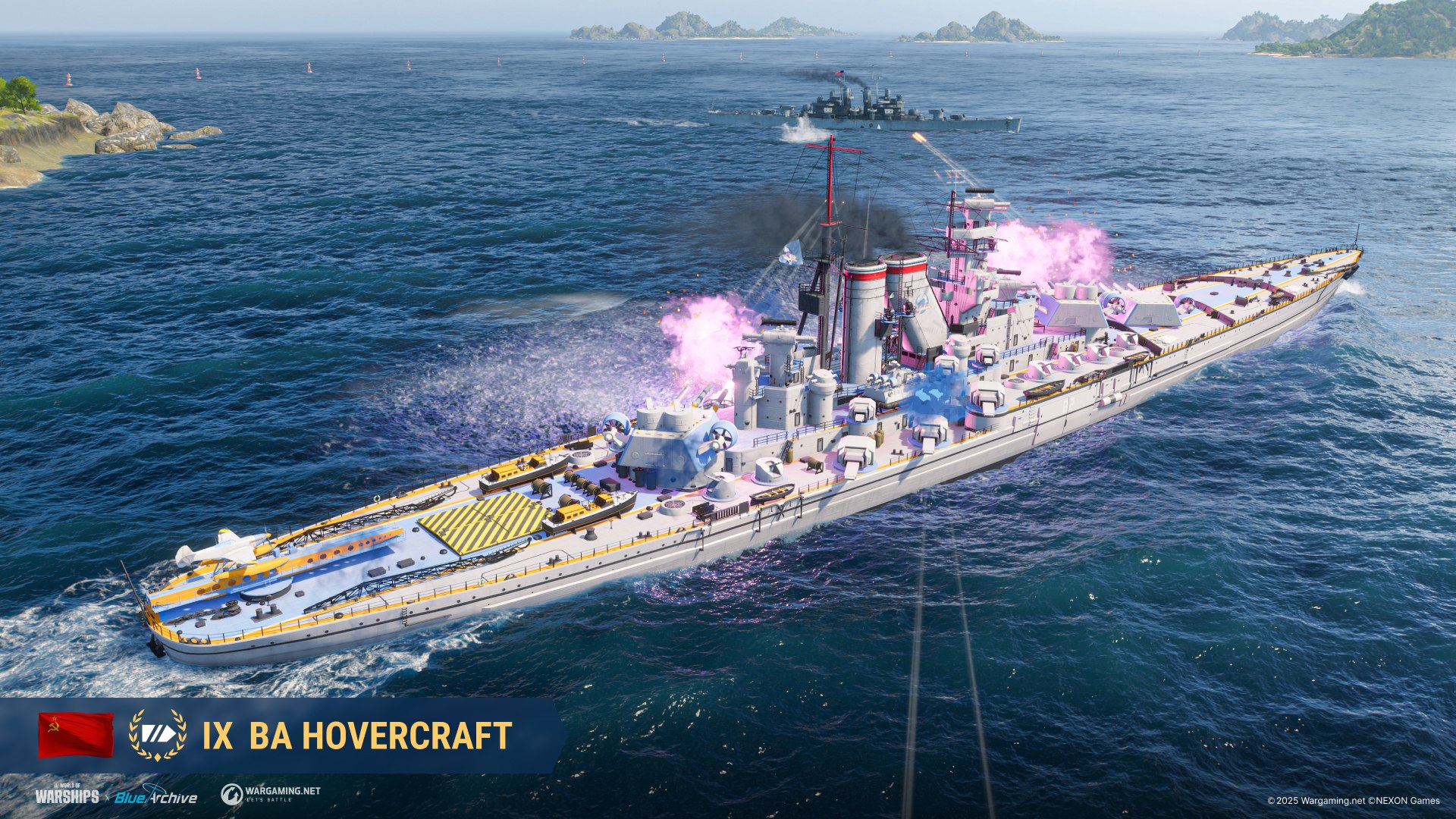 『World of Warships』と『ブルーアーカイブ』のコラボ第2弾が開催_004