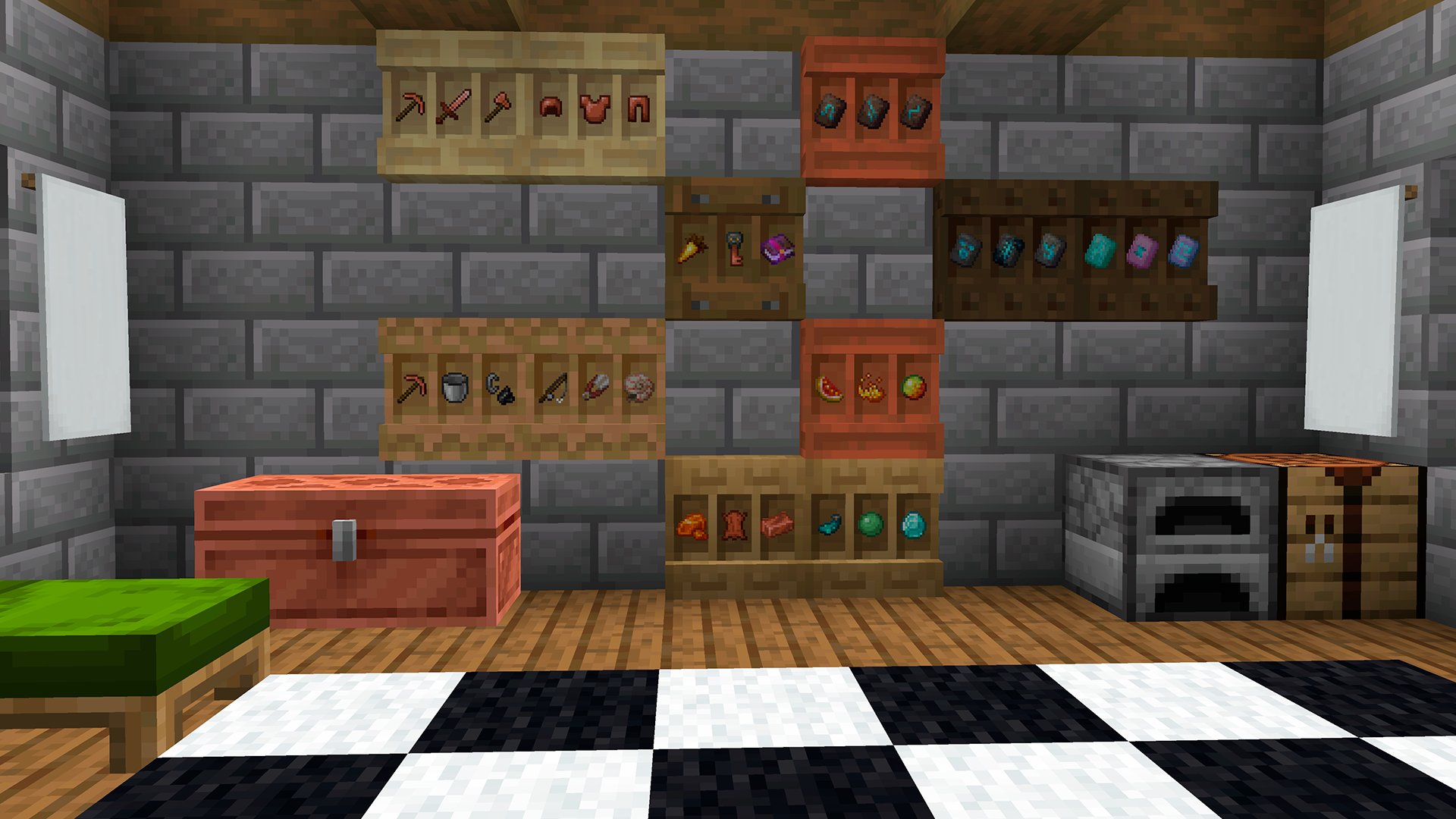 『マインクラフト』統合版に「棚ブロック」が追加
_004