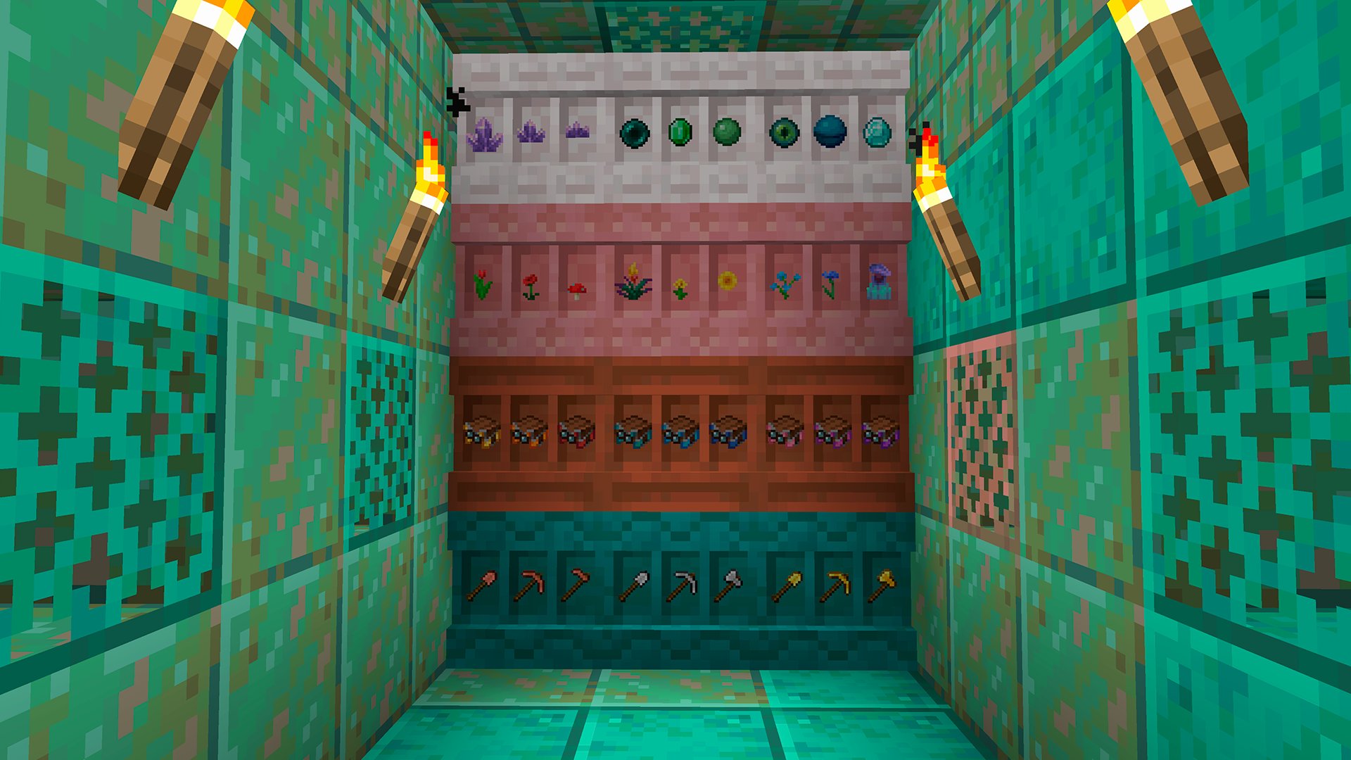 『マインクラフト』統合版に「棚ブロック」が追加
_003
