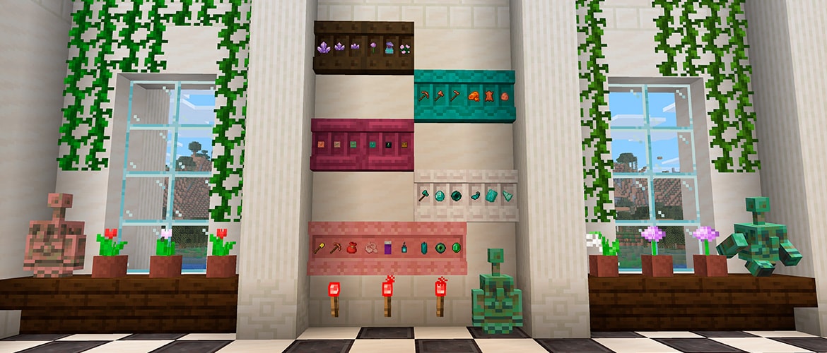 『マインクラフト』統合版に「棚ブロック」が追加
_002