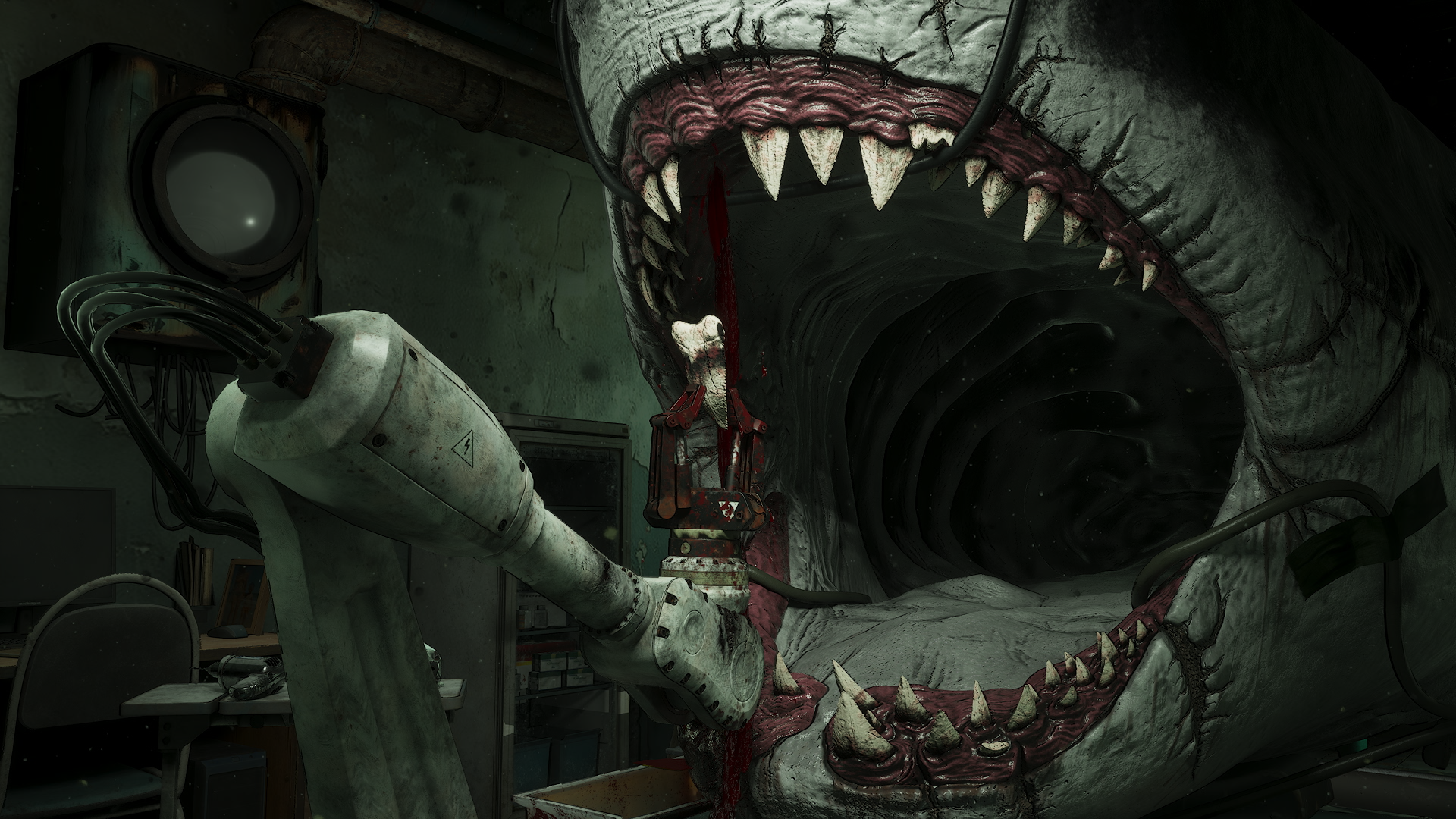 『Shark Dentist』が発表。巨大なサメの歯科治療を行うホラーゲーム
_001