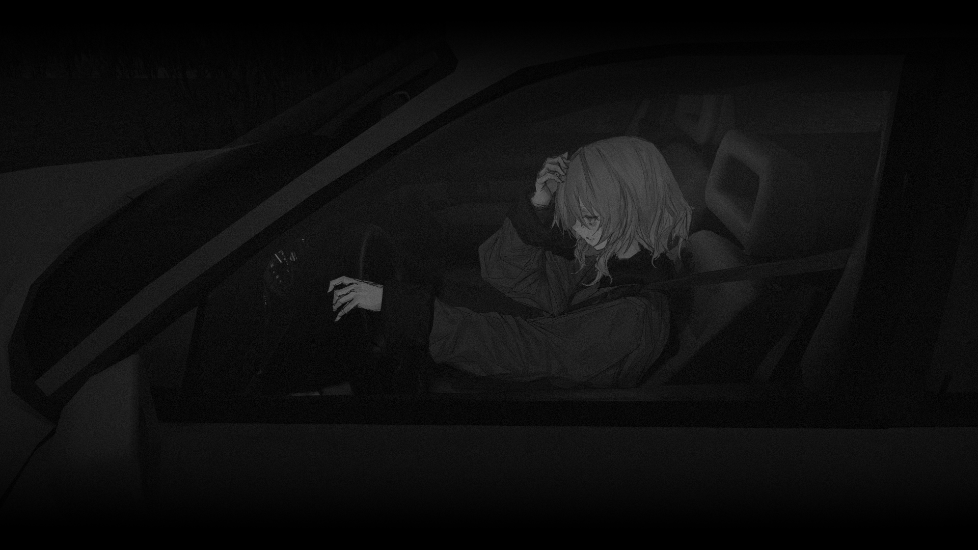 とある“戦時下の都市で起きた事件”を追うモノクロビジュアルノベル『Lavender Quartz 境界秤動』の体験版がリリース_001
