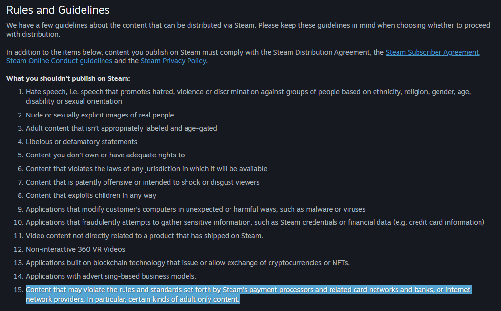 Steamで決済代行業者などが定める基準に反した作品を禁止
_001