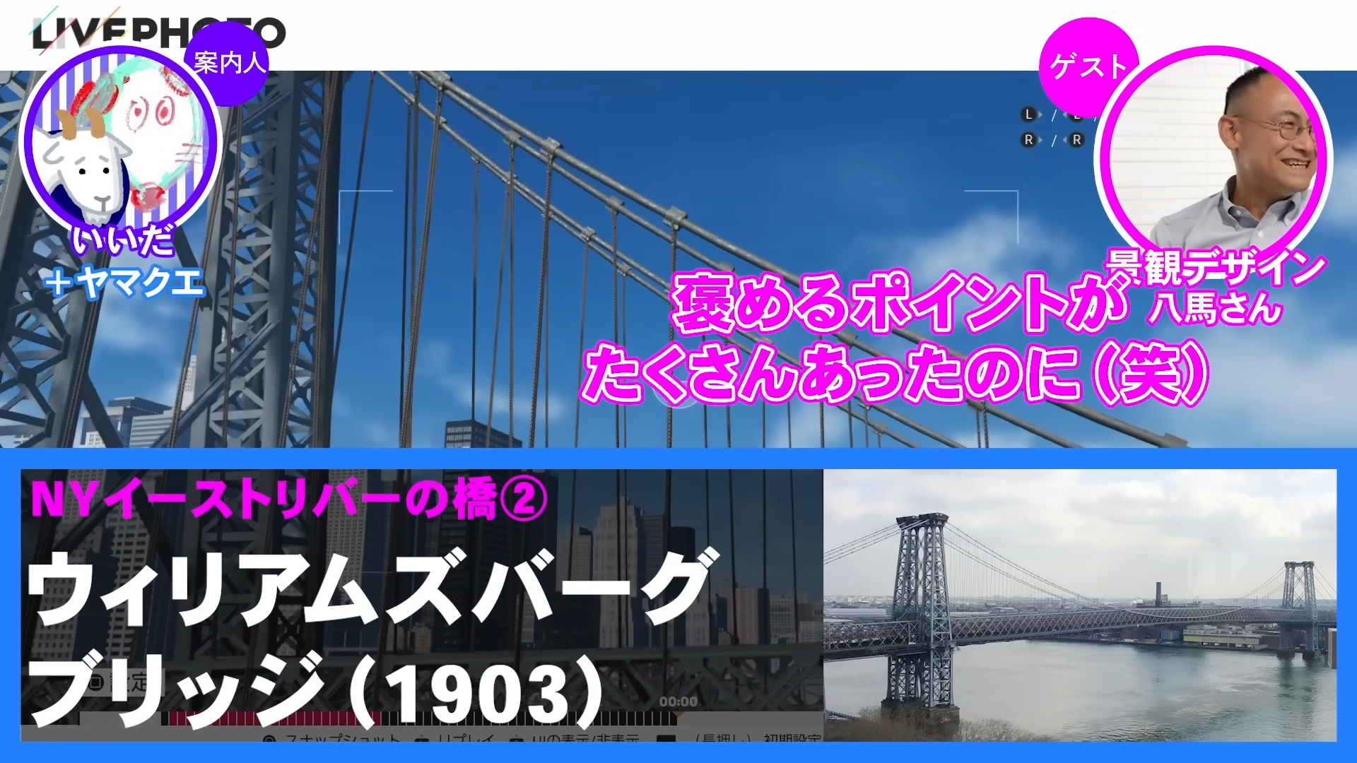 「ゲームさんぽ /よそ見」最新回「【The Crew2】5年ぶりに橋を見に行くと...思ってたよかヤバいゲームだった」が公開_003