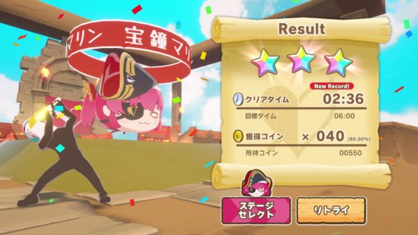 【ホロライブ】マリン船長のにぎやかで可愛い3Dアクションゲーム『ホロライブごろごろマウンテン』のSteam版が7月24日より発売_016