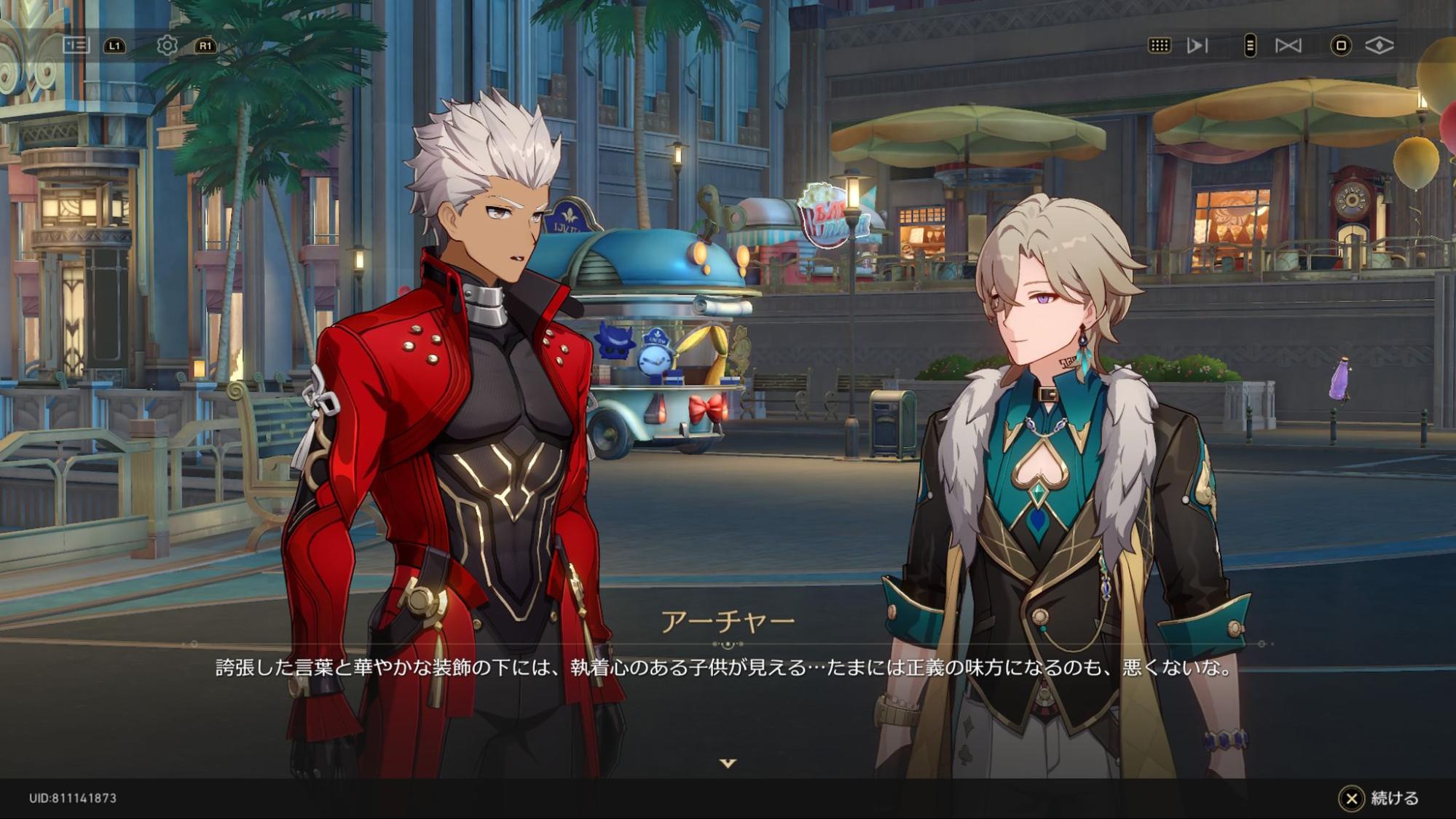 『崩壊：スターレイル』Fateコラボでアーチャーとアベンチュリンの関係に萌えたので、lack先生にイラストを描いてもらいました_008