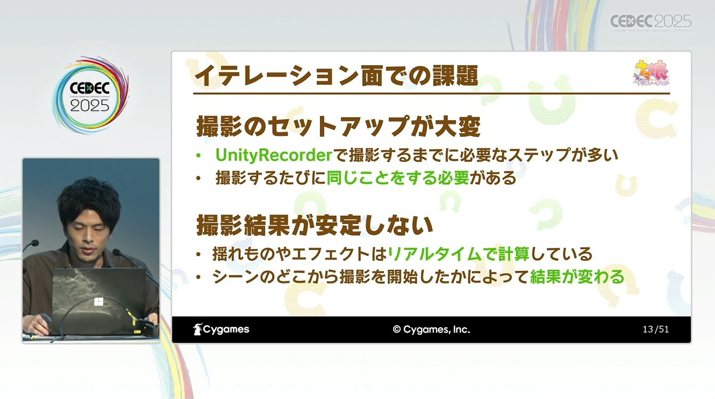 【CEDEC2025】ウマ娘たちの “躍動感” はどのように生まれたのか？_006