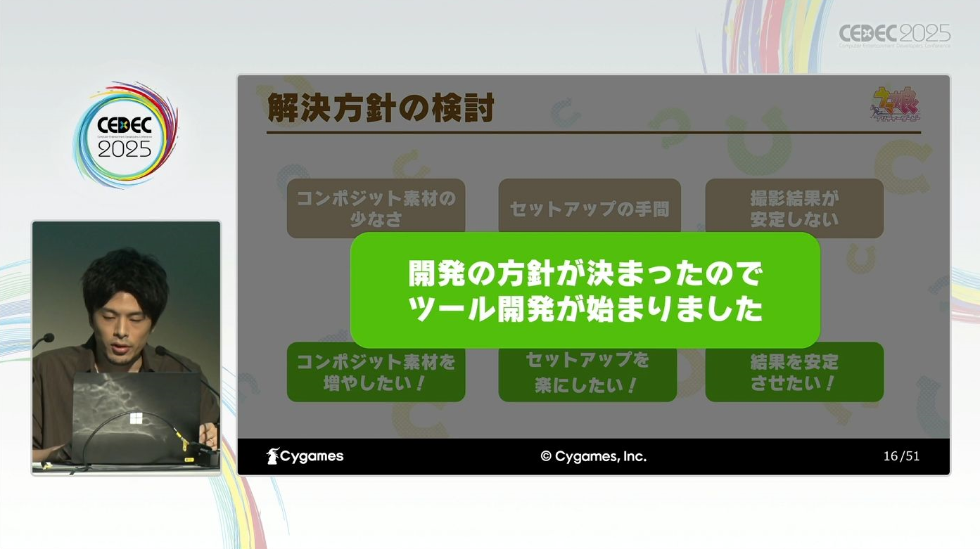 【CEDEC2025】ウマ娘たちの “躍動感” はどのように生まれたのか？_008