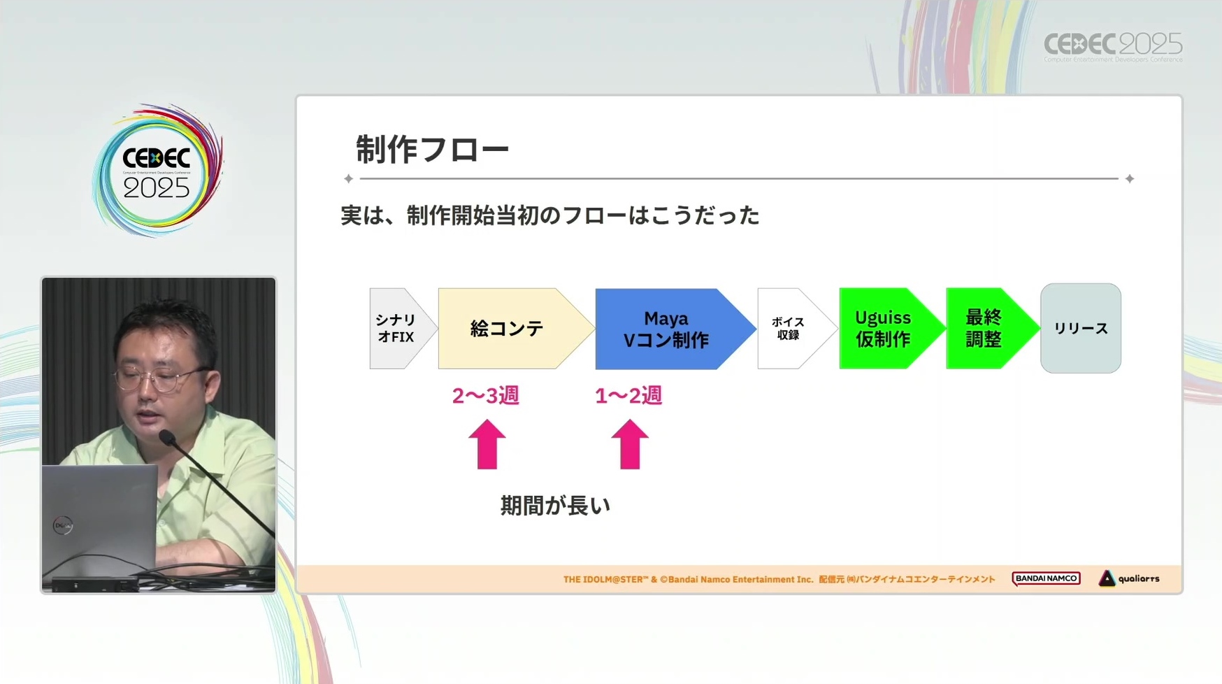 CEDEC 2025『学マス』コミュ制作の舞台裏。毎月約100話以上を制作する、量産とクオリティを両立させる技法_025
