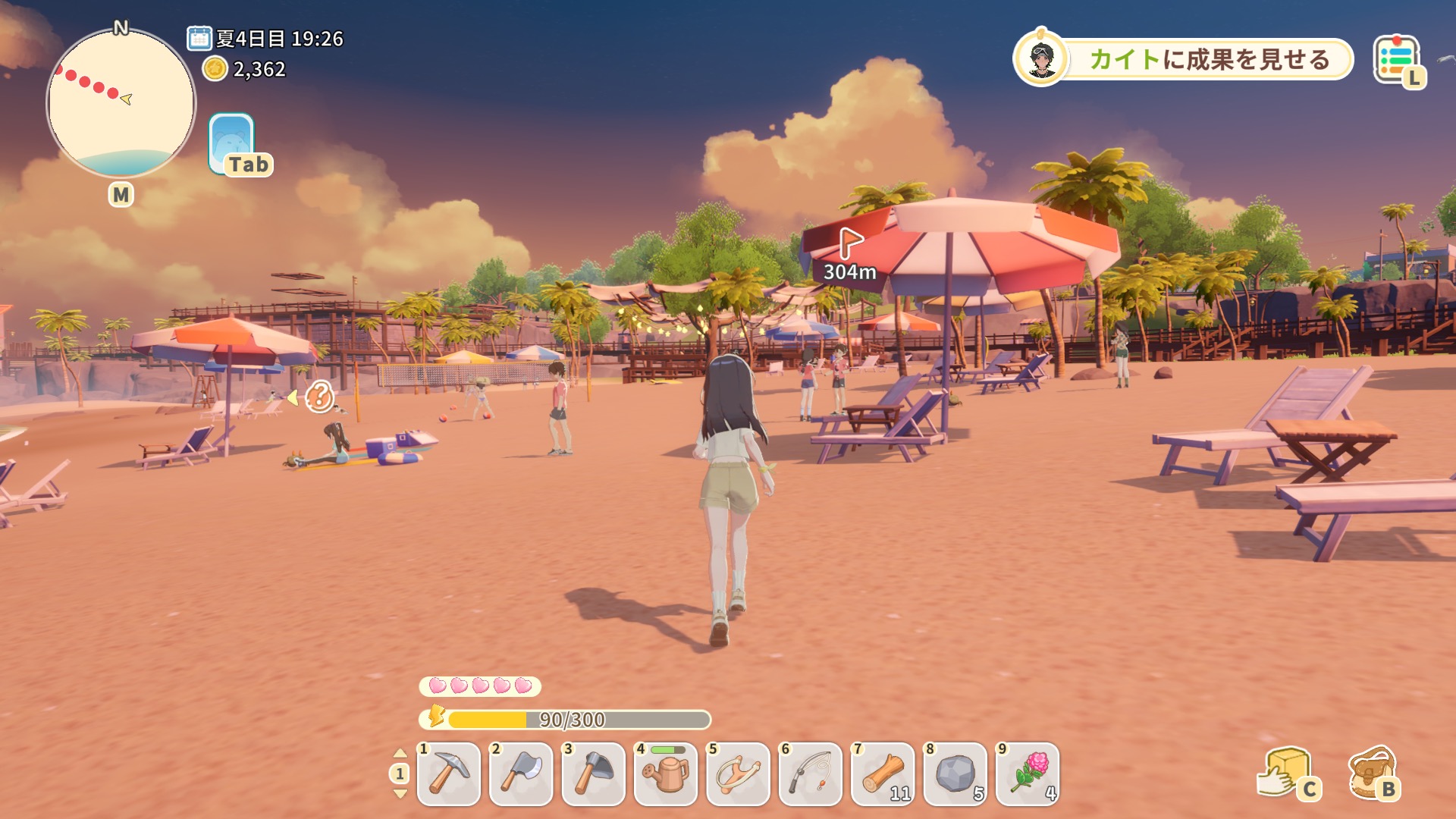 『Starsand Island』レビュー・評価・感想：猫耳フードのお姉さんや顔がいい料理人と素敵な思い出を作るライフシム_003