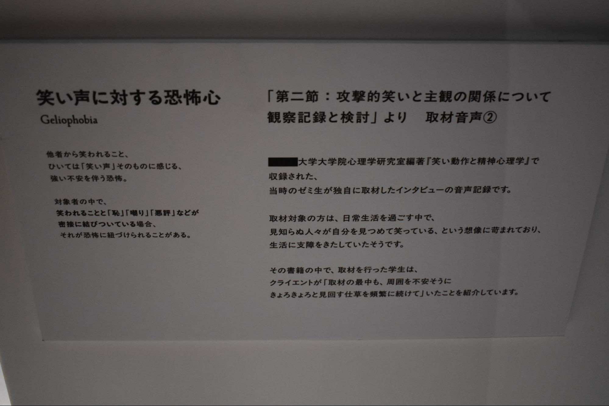 『恐怖心展』イベントレポート|お化け屋敷でもホラーでもないけど、帰ってから嫌な夢を見そうなじわ怖展示会_020