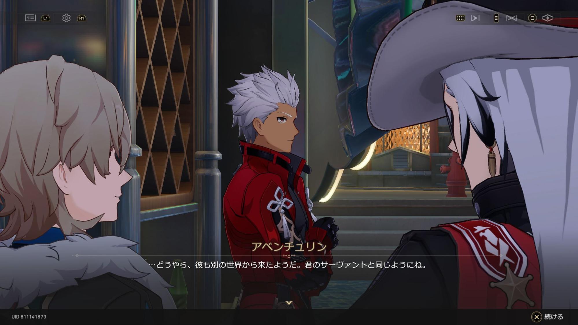 『崩壊：スターレイル』Fateコラボでアーチャーとアベンチュリンの関係に萌えたので、lack先生にイラストを描いてもらいました_003