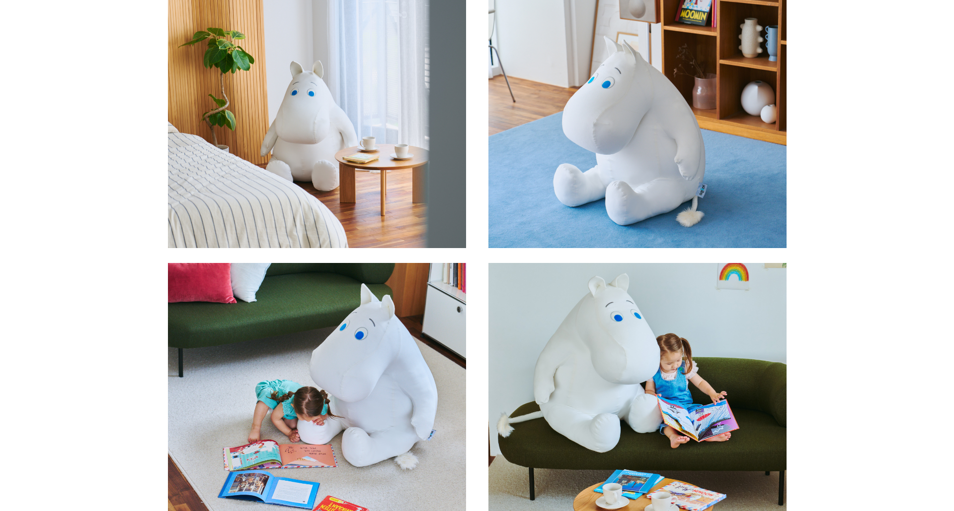 「ムーミン」の愛らしいフォルムを完全再現した「Yogibo」コラボクッションの予約が開始_001