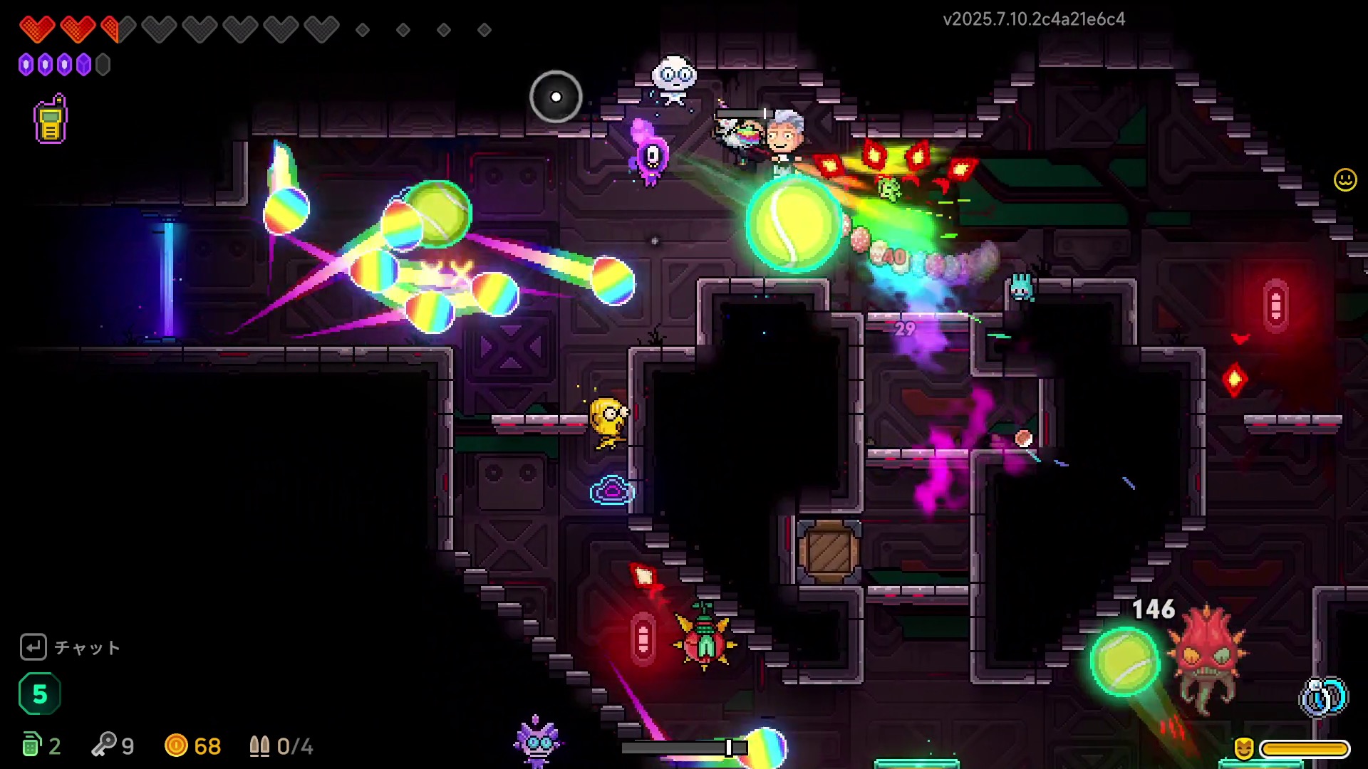 『Neon Abyss 2』レビュー・評価・感想：雰囲気でアイテムを選んでも
