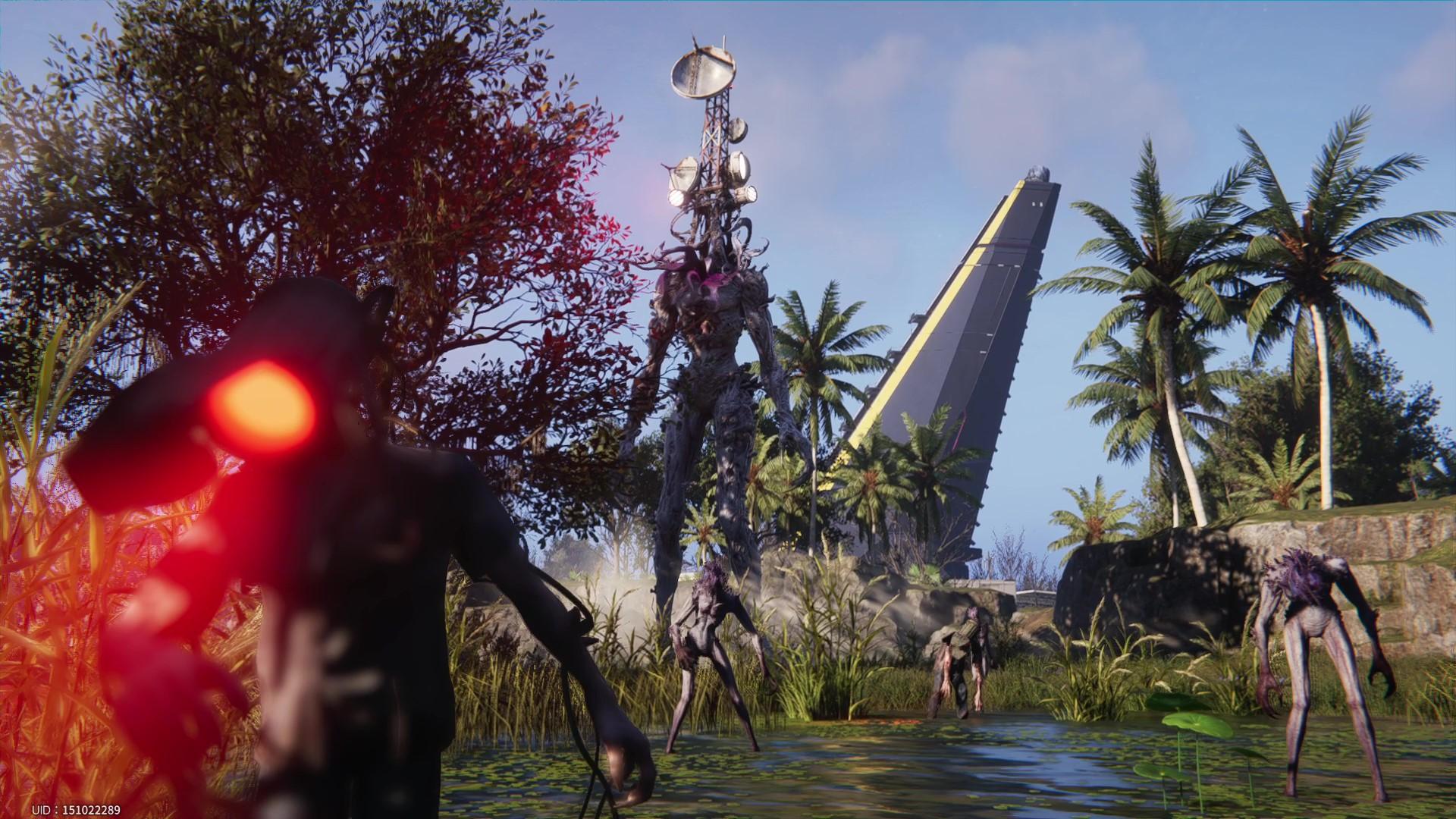 超自然オープンワールドサバイバルMMO『Once Human』プレイレポート：夢の世界から攻めてきた巨大テディベアと戦ってみた_001
