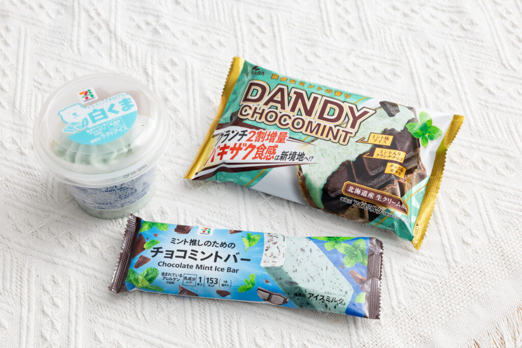 セブン‐イレブンで“チョコミント味”の「白くま」が7月22日に発売へ