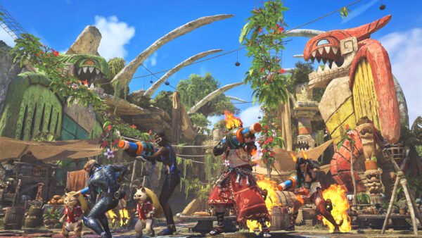『モンハンワイルズ』で水鉄砲の“撃ち合い”ができる追加ジェスチャーが7月23日から登場_003