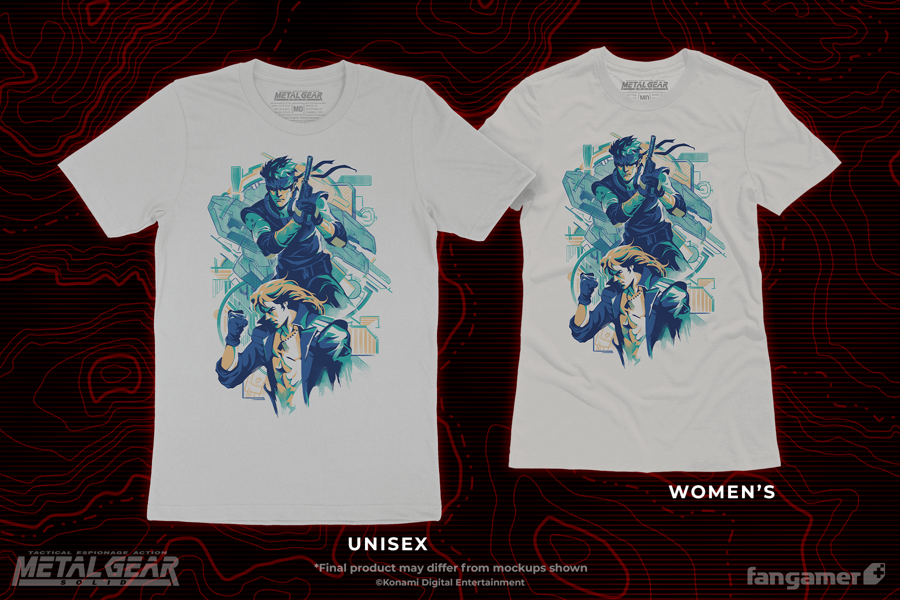『メタルギア』シリーズの「恐るべき子供達計画」をモチーフにしたTシャツがFangamerで発売
_009