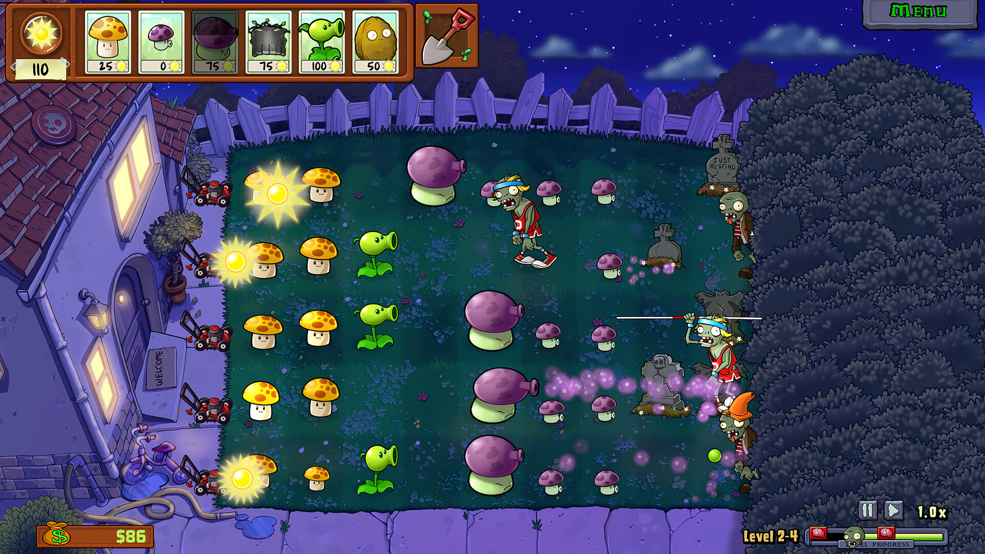 『Plants vs. Zombies』の初代がHDリマスターで復活。植物とゾンビの戦いを描く名作タワーディフェンスゲーム_003