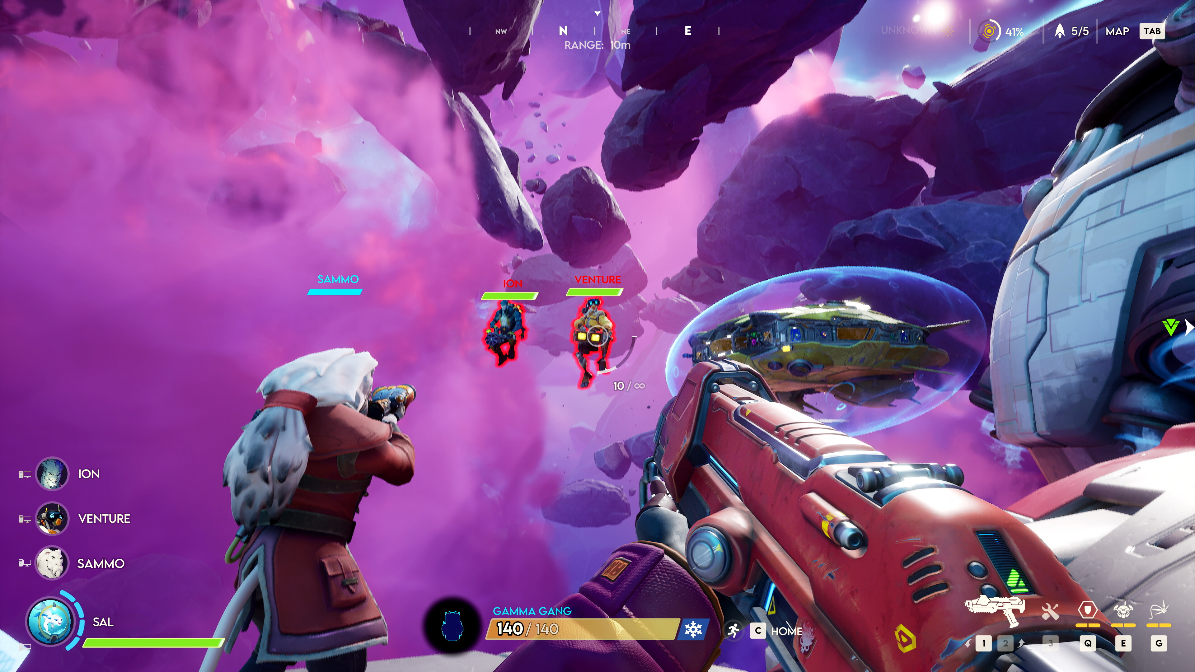 宇宙船バトルとお宝の略奪戦を楽しめるオンライン対戦FPS『ワイルドゲート』が発売_004