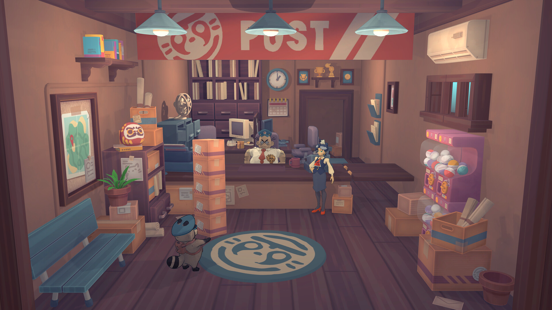 『TANUKI: Pon's Summer』の体験版が配信。タヌキがBMXでトリック決めながら郵便配達するアクションゲーム_004