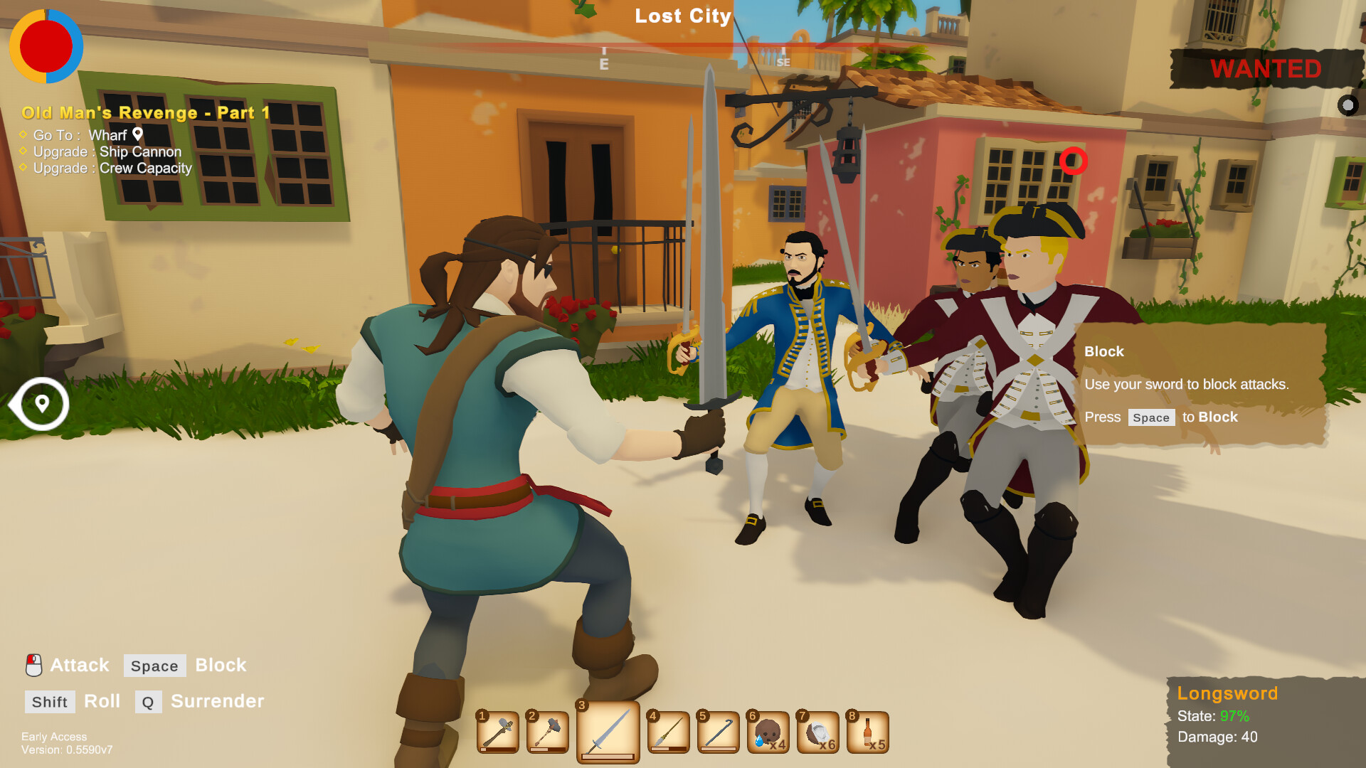約7年で完成した海賊ゲーム『Captain Bones: 海賊の冒険』正式リリース。開発がレビューに返信・アプデして非常に好評に_002