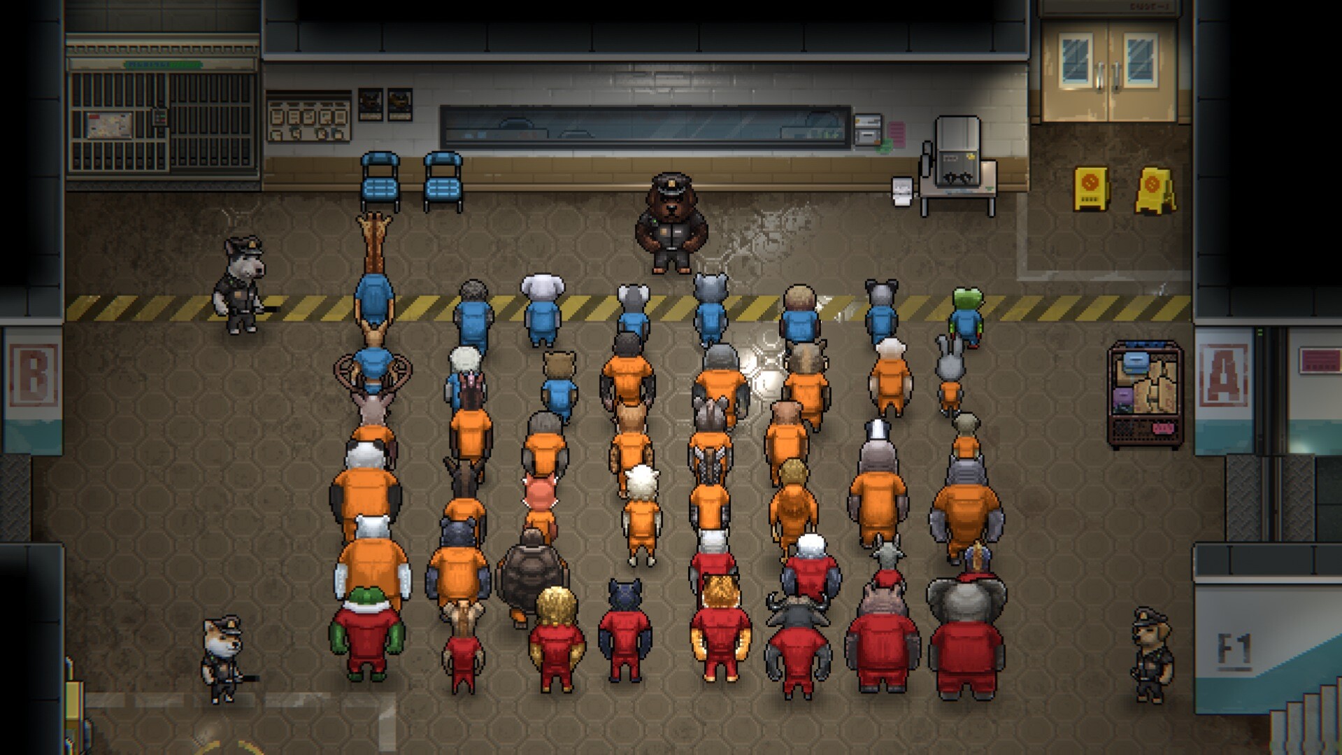 『Back to the Dawn』が正式リリース。動物たちが収監された刑務所からの脱獄を目指すRPG_001