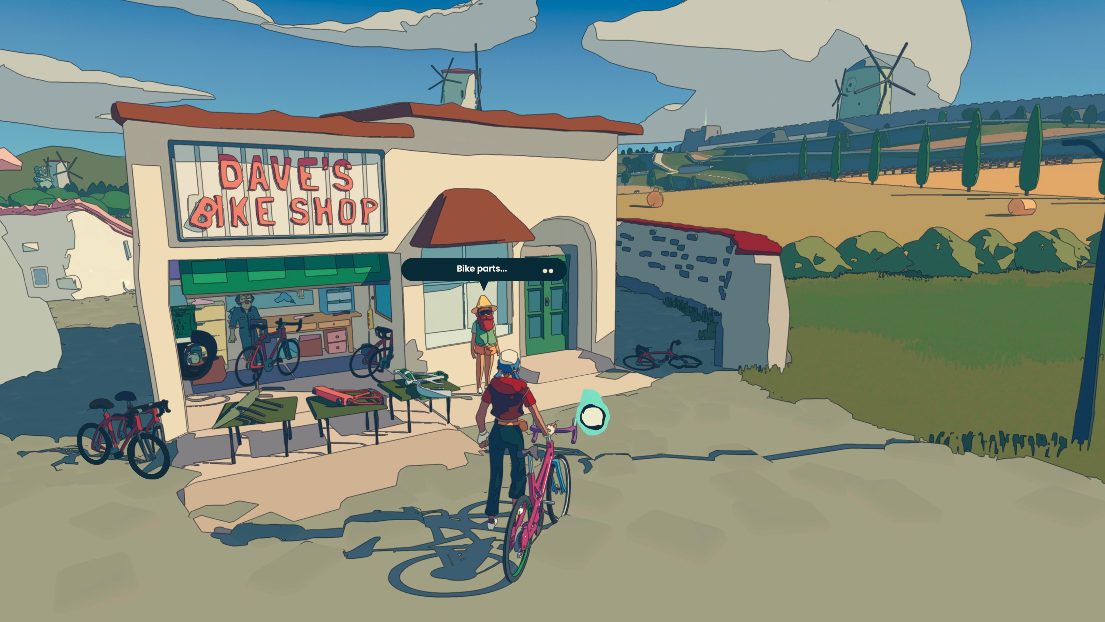 サイクリングの精霊と世界を駆け抜ける自転車ゲー『Wheel World』配信開始_003
