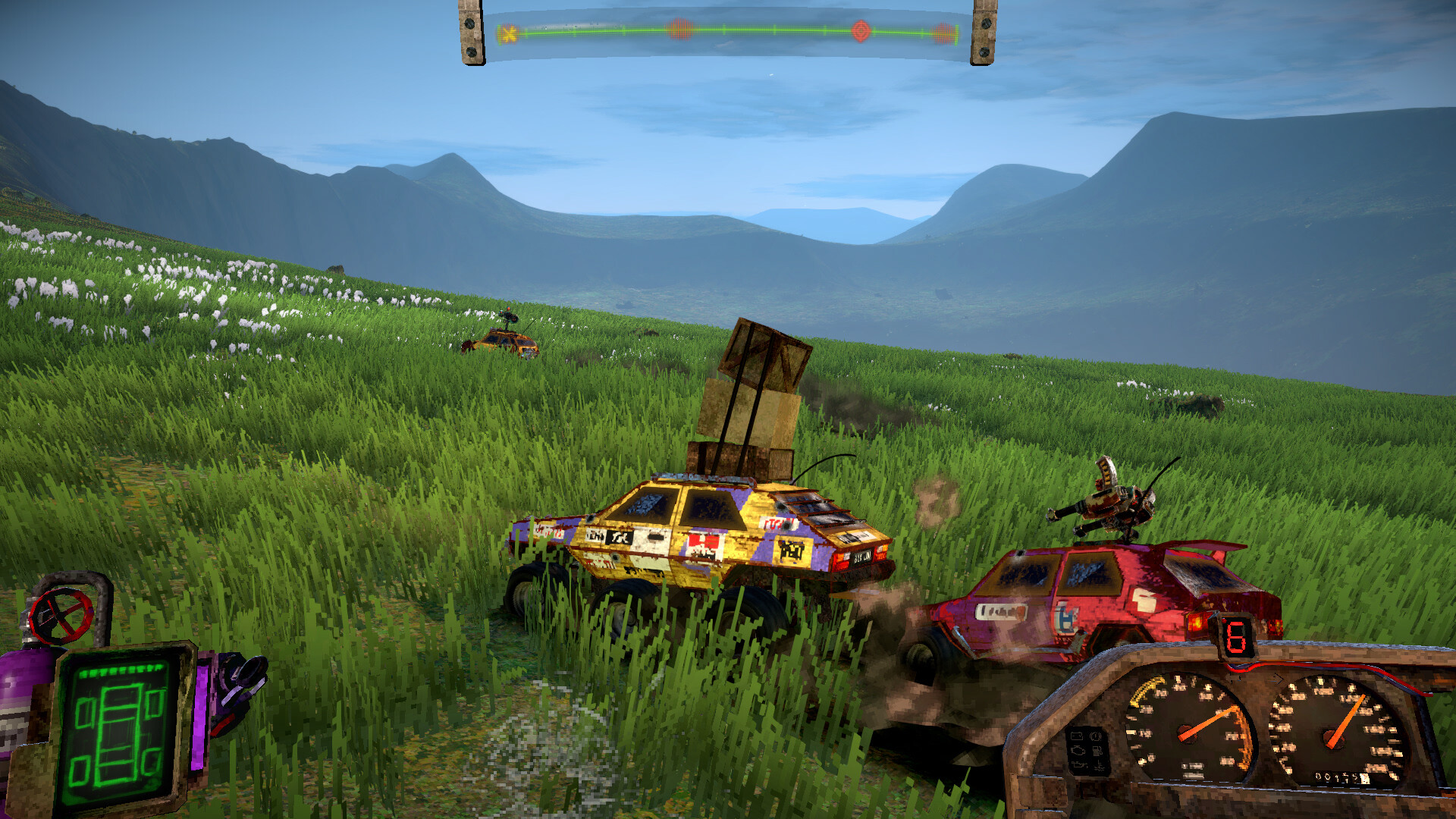 『FUMES』が面白そう。砂塵舞う荒野で“武装車”を乗り回すカーアクションゲーム。敵は鉄くずにしてパーツを収集可能_003