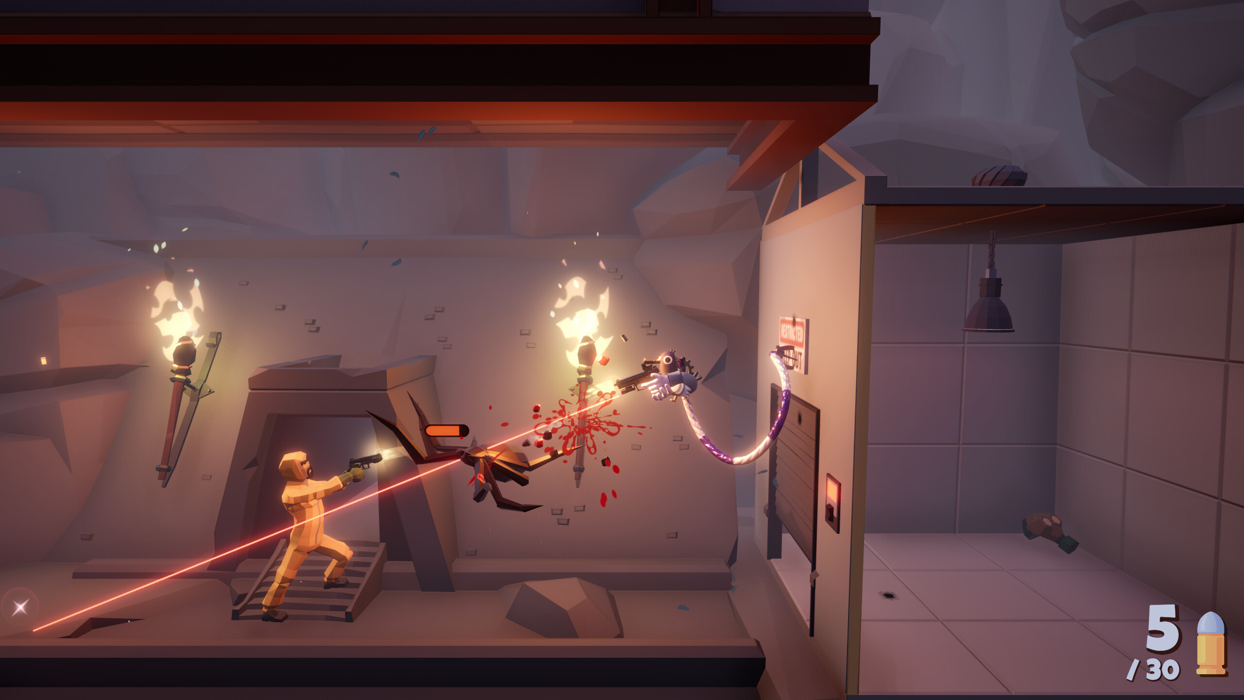 『Deadliest Pigeon』体験版が配信開始。復讐を誓ったハトが銃で敵を蹴散らす2Dアクションゲーム_005
