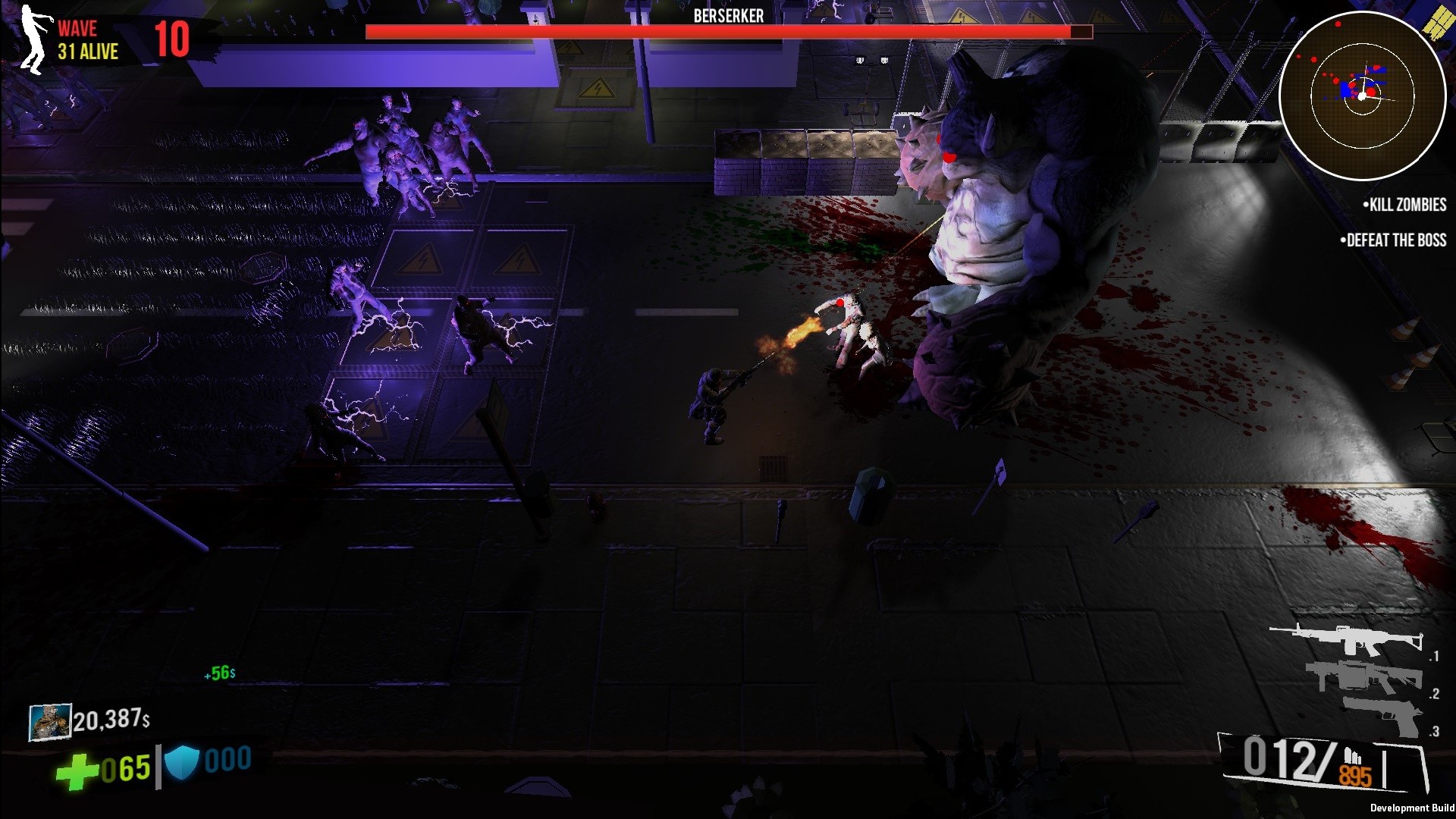『Ultimate Zombie Defense』がSteamにて無料配布中。最大4人で協力してゾンビの山をなぎ倒すゲーム_004