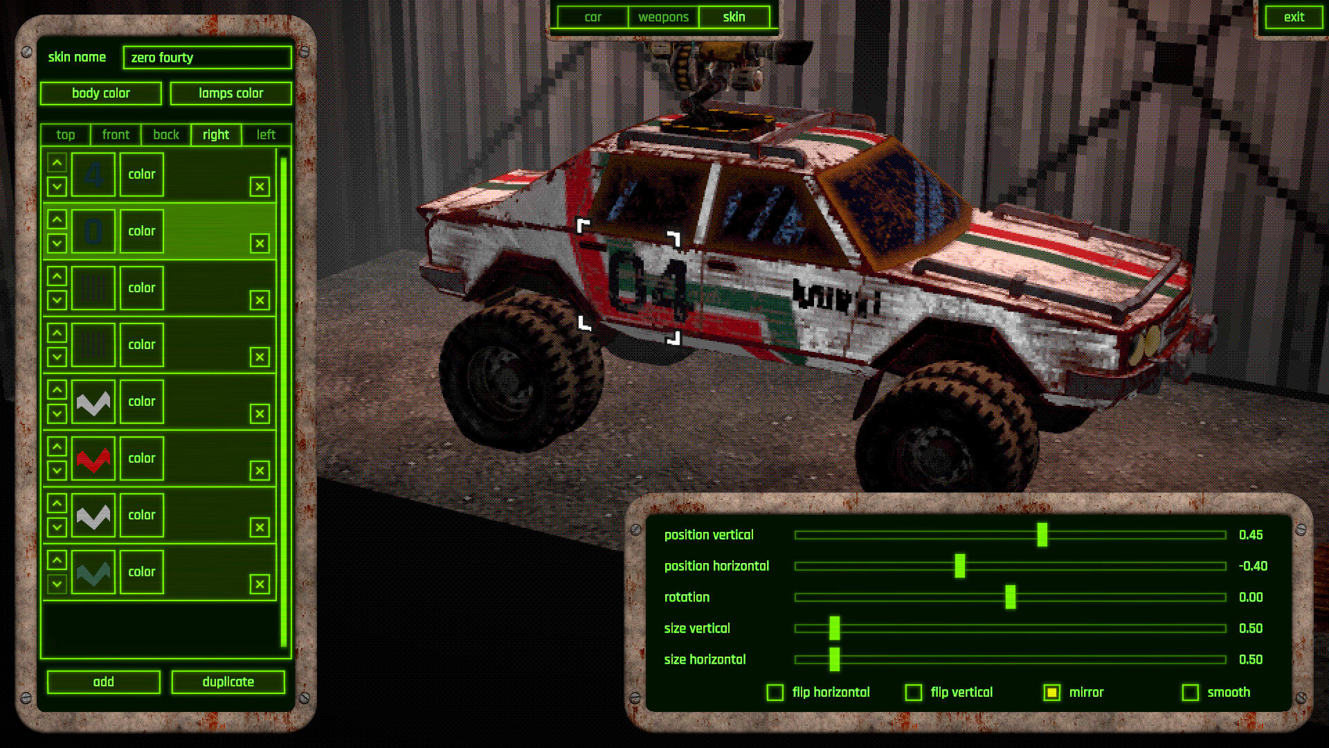 『FUMES』が面白そう。砂塵舞う荒野で“武装車”を乗り回すカーアクションゲーム。敵は鉄くずにしてパーツを収集可能_001