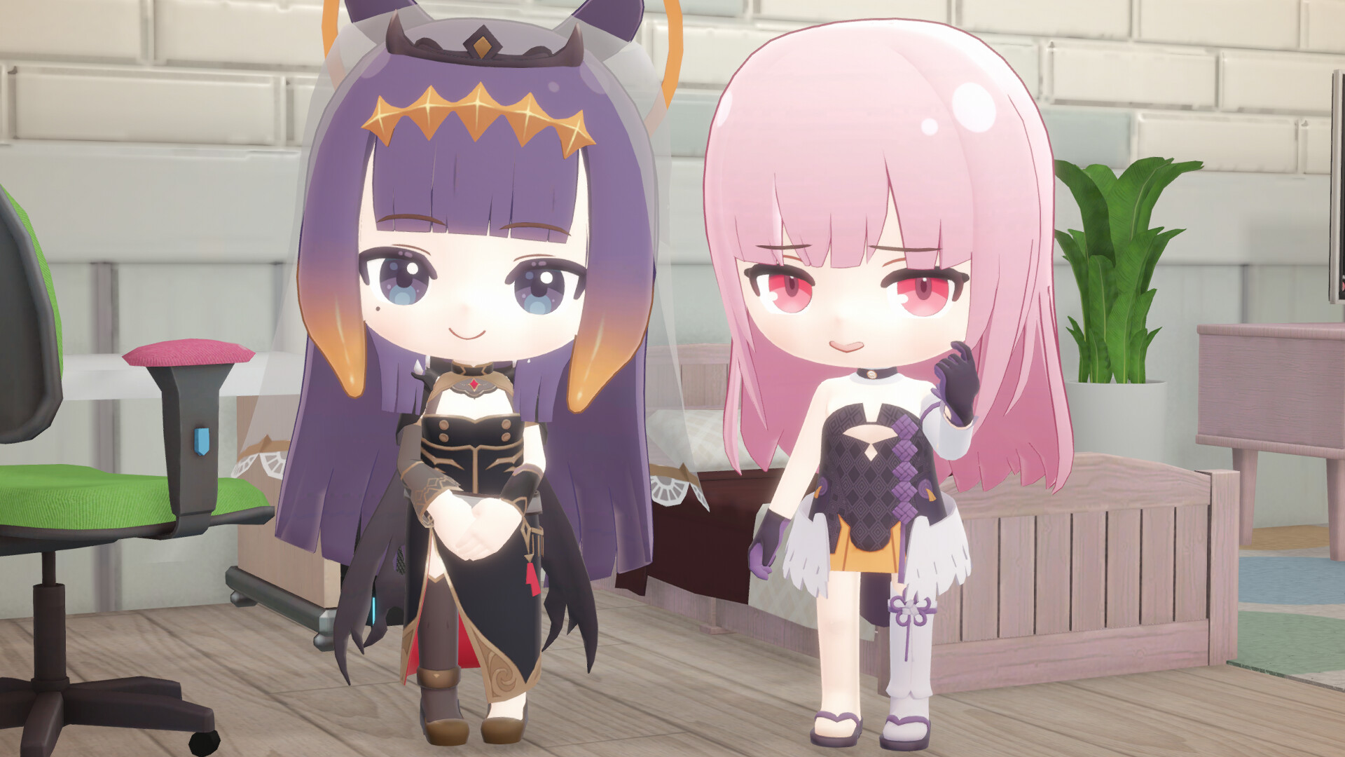 ホロライブの“推し”たちと暮らすスローライフゲーム『ぷちホロの村 ~剣とお店と田舎暮らし~』のSteamストアページが公開_003