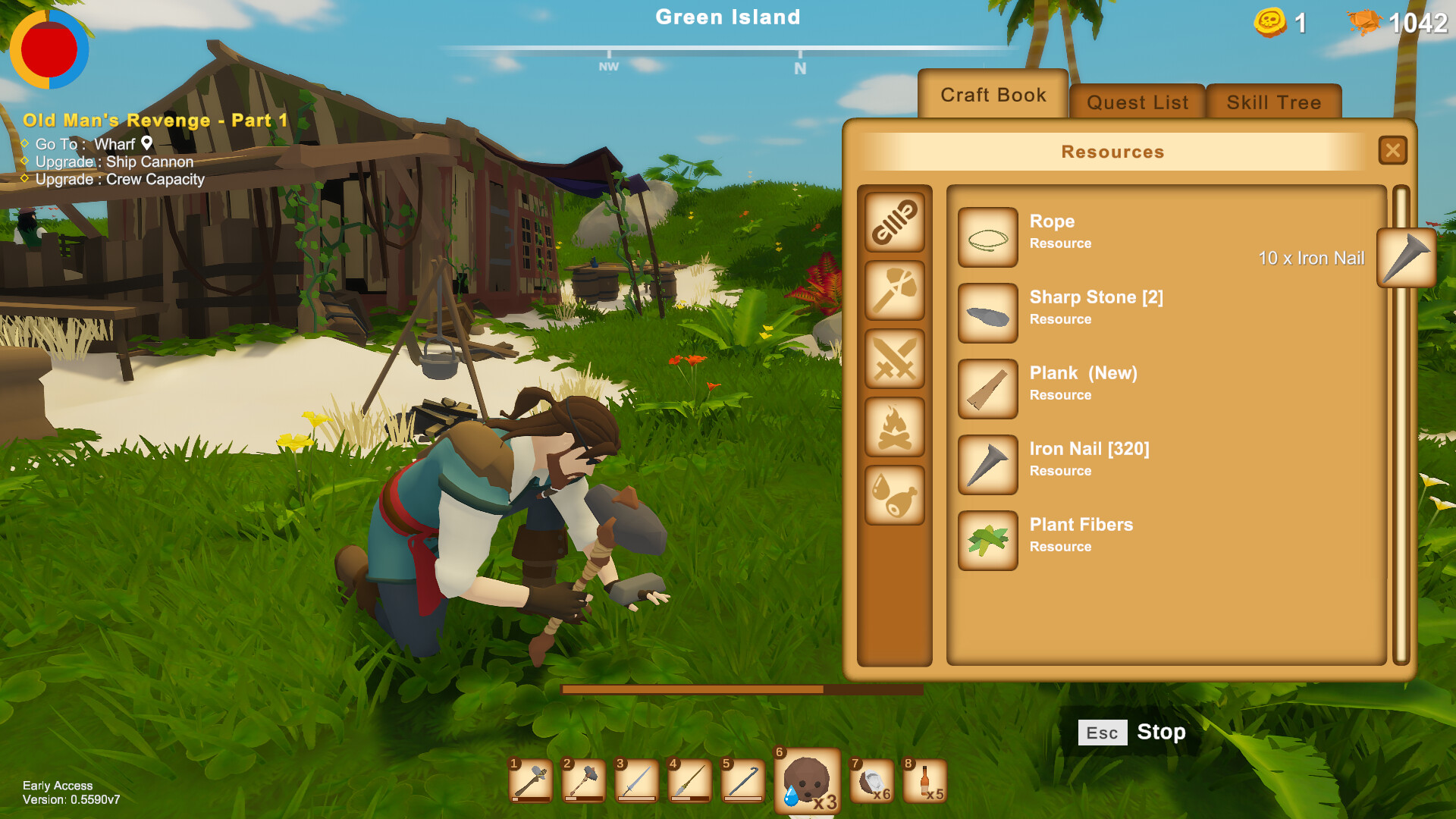 約7年で完成した海賊ゲーム『Captain Bones: 海賊の冒険』正式リリース。開発がレビューに返信・アプデして非常に好評に_001