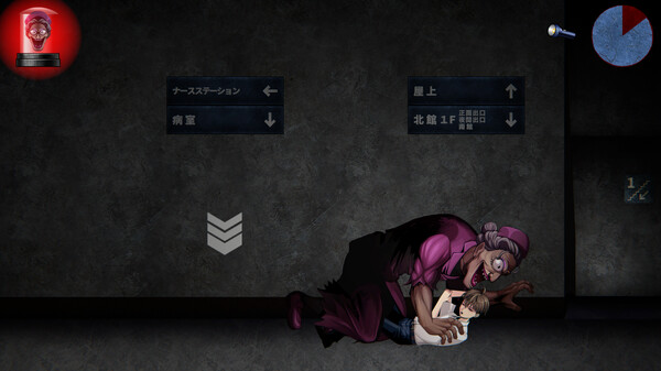 ナースの老婆が追いかけてくるホラーゲーム『~婆~怪異譚 病棟編』がSteamにてリリース_002