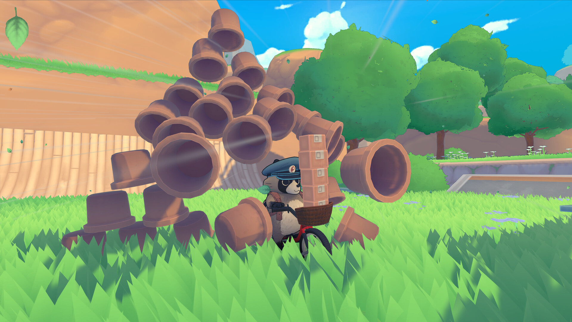 『TANUKI: Pon's Summer』の体験版が配信。タヌキがBMXでトリック決めながら郵便配達するアクションゲーム_002