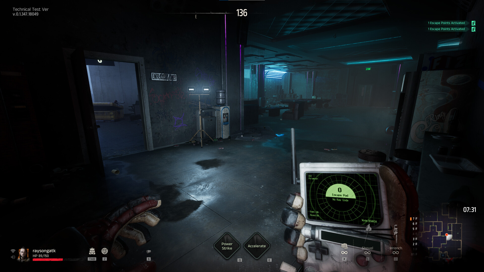 『The Midnight Walkers』プレイテスト版が配信中。‟毒ガスとゾンビ”が蔓延る施設で生き延びる。サバイバルFPS_001